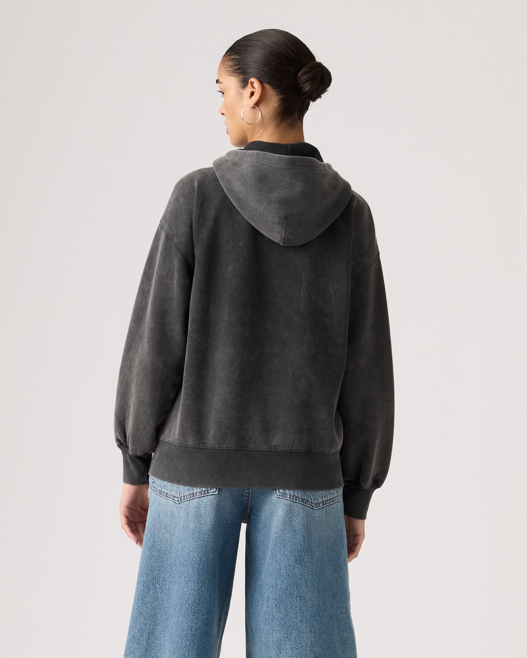 Women's Vintage Garment Dye Relaxed Hoodie