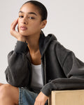 Women's Vintage Garment Dye Relaxed Hoodie
