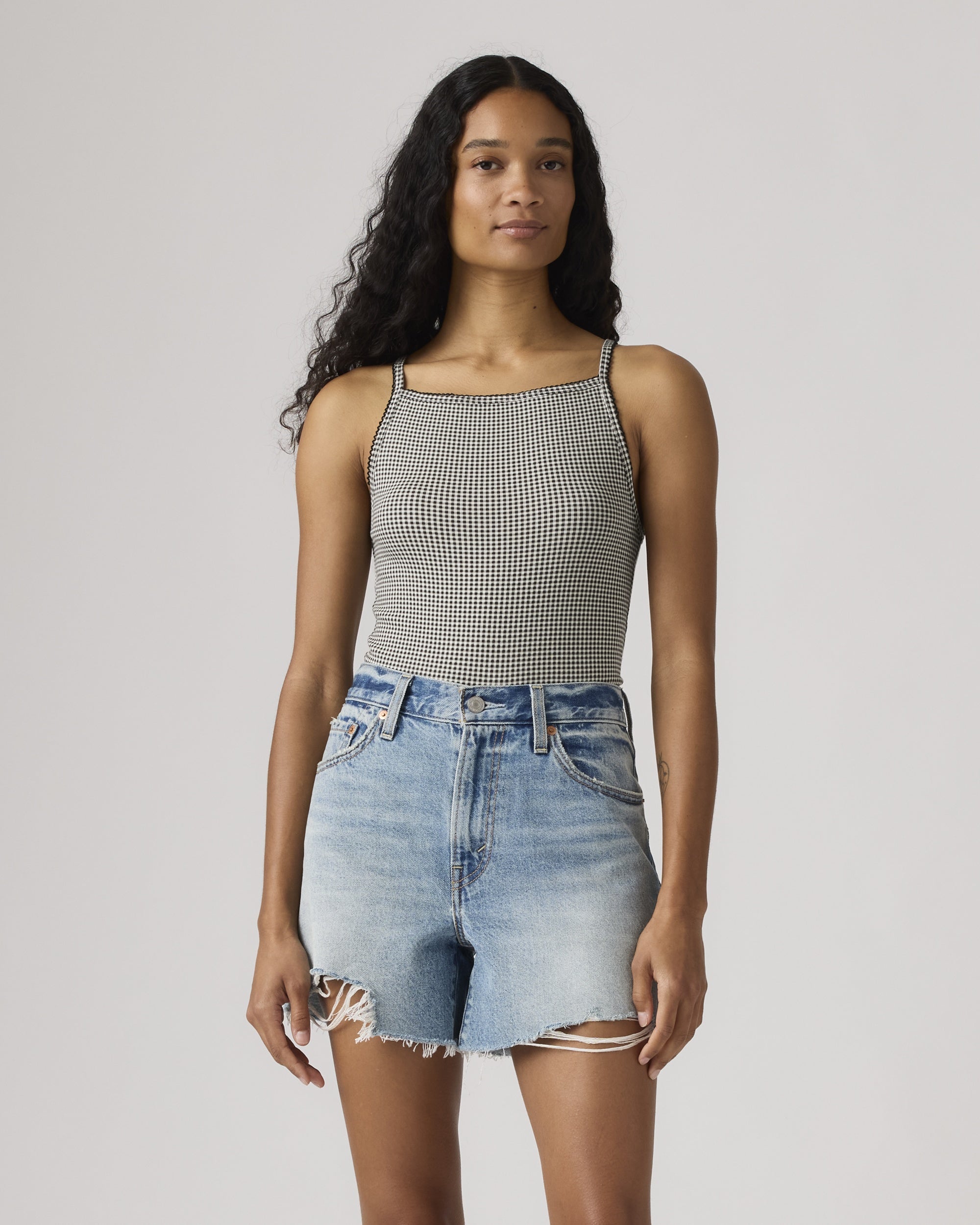 Abbey Tie-shoulder Sweater Tank Top