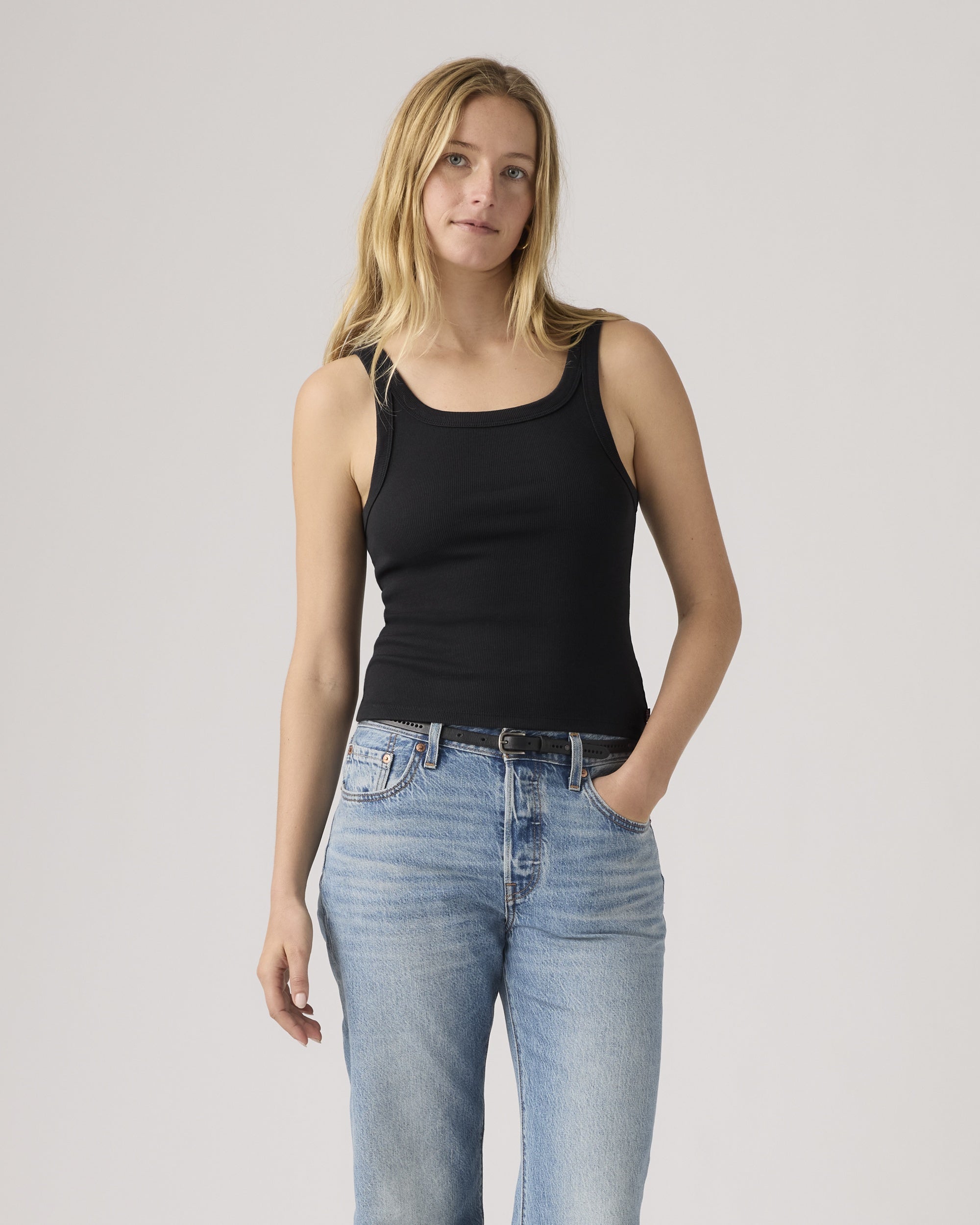 Graphic Logo Boxy Tank Top