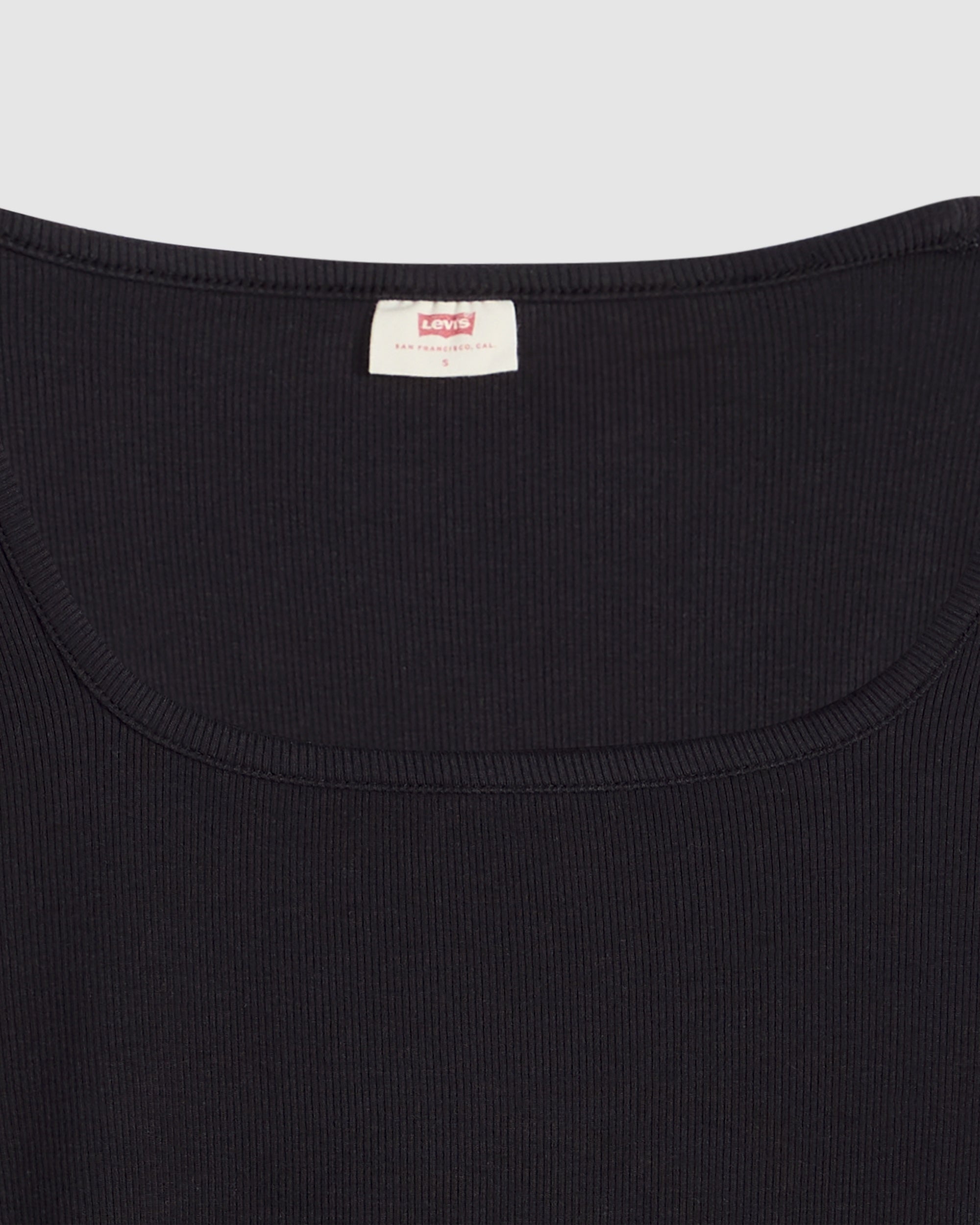 Essential Square Neck Long-sleeve Tee