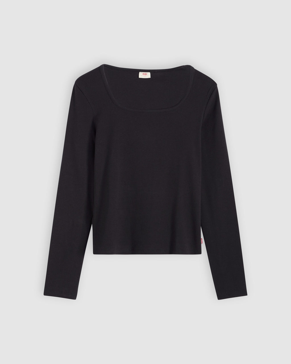 Essential Square Neck Long-sleeve Tee