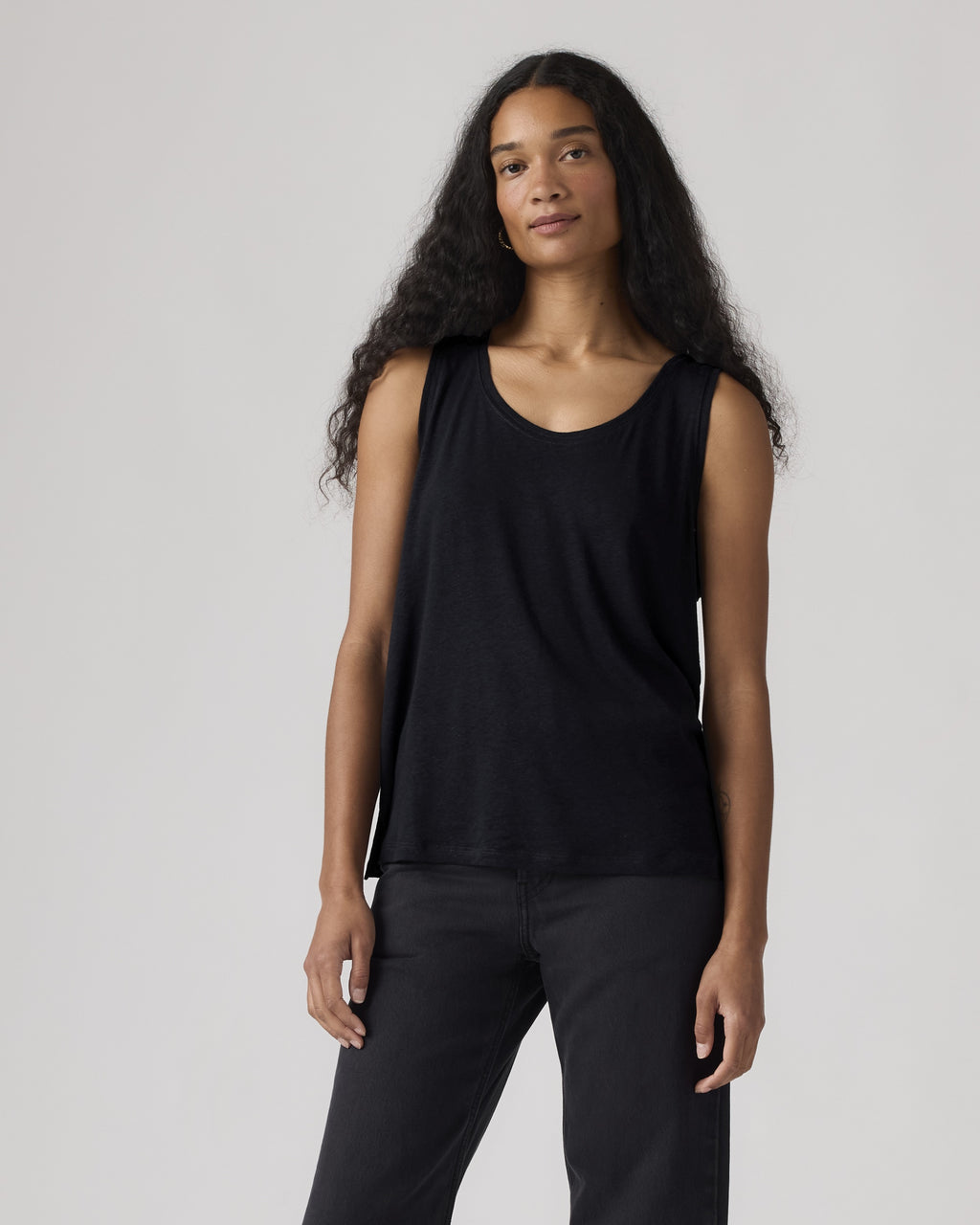 90s Shrunken Collarless Vest
