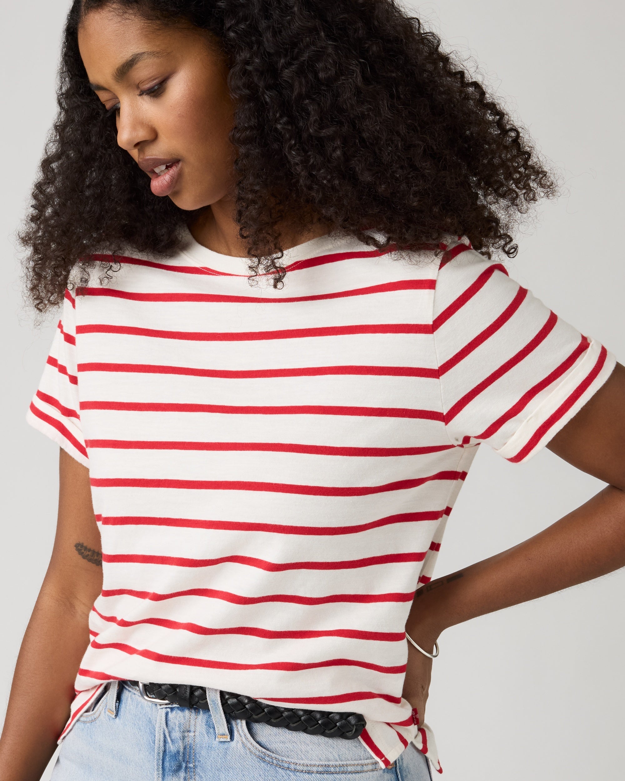 Julie Slub Short-sleeve Tee