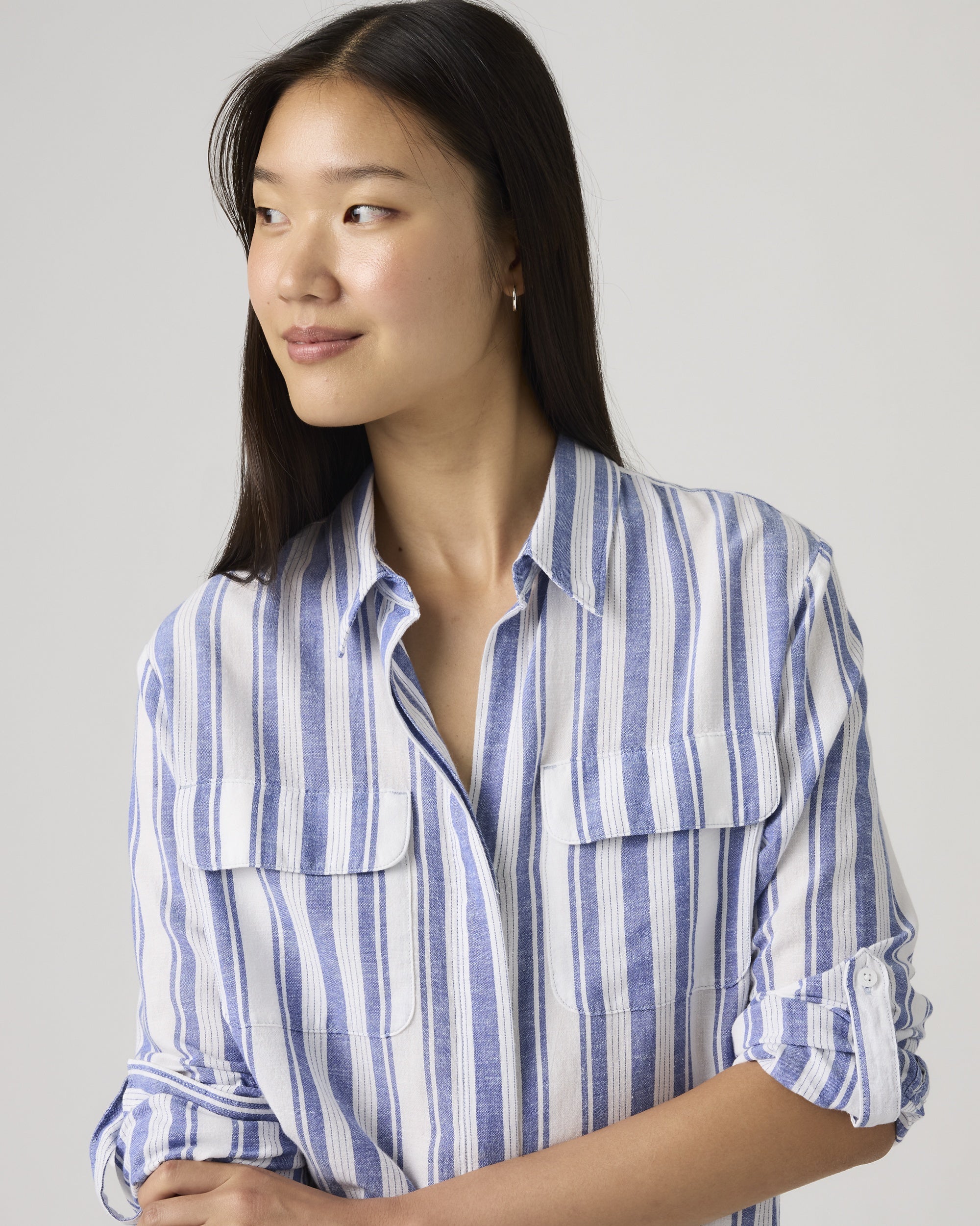 Elaine Utility Button Up Shirt
