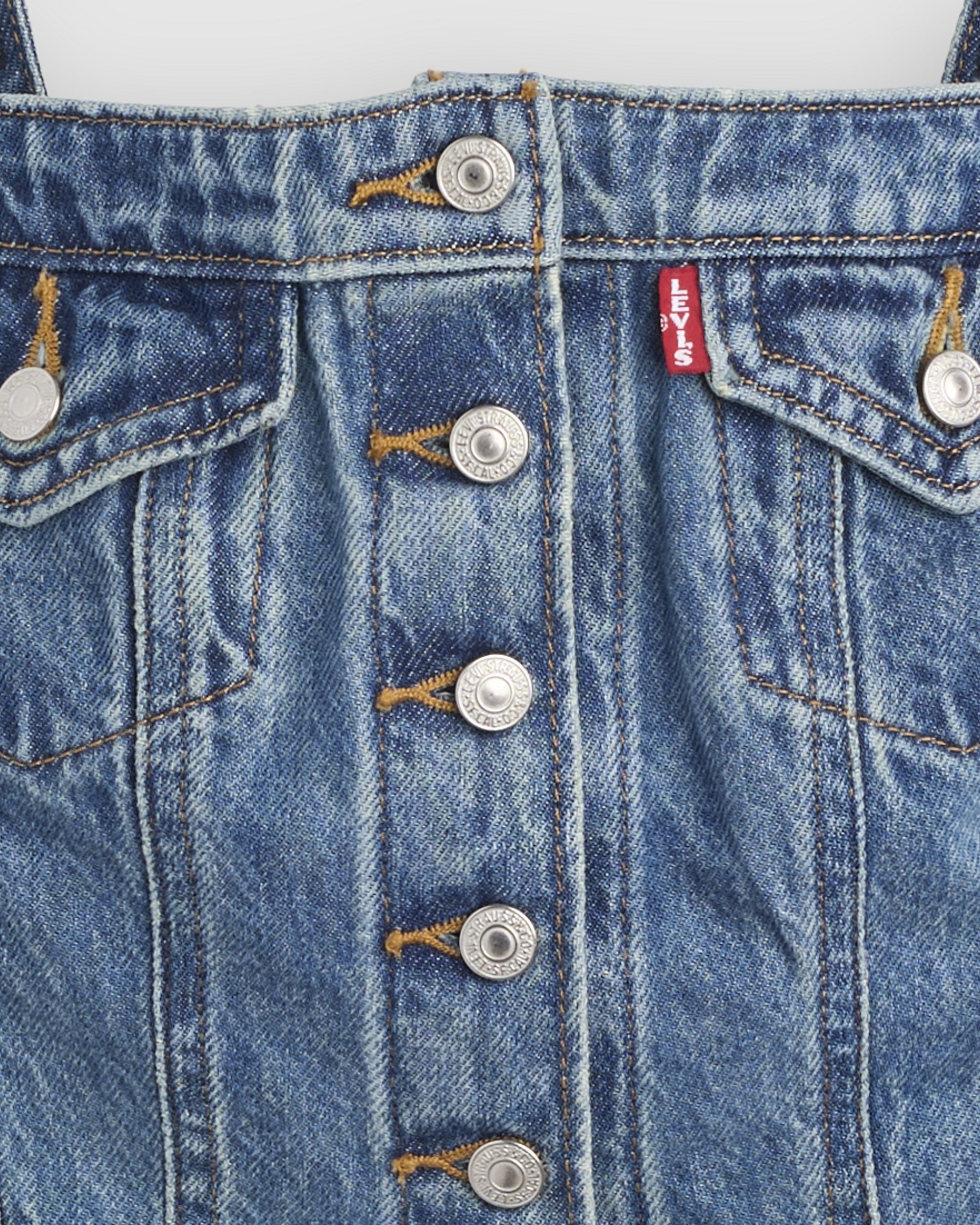 Denim Tube Top