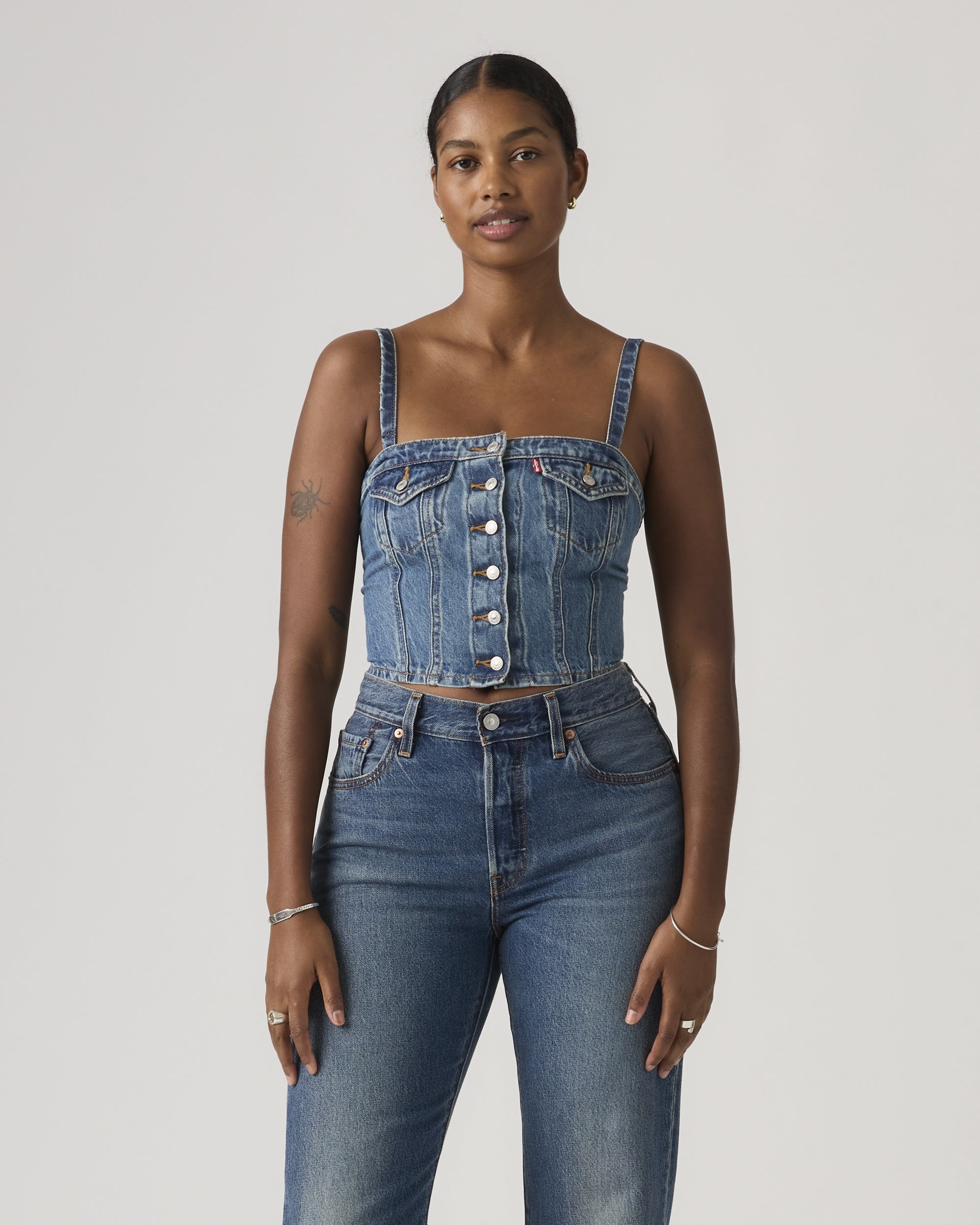 Darling Short-sleeve Cutwork Blouse