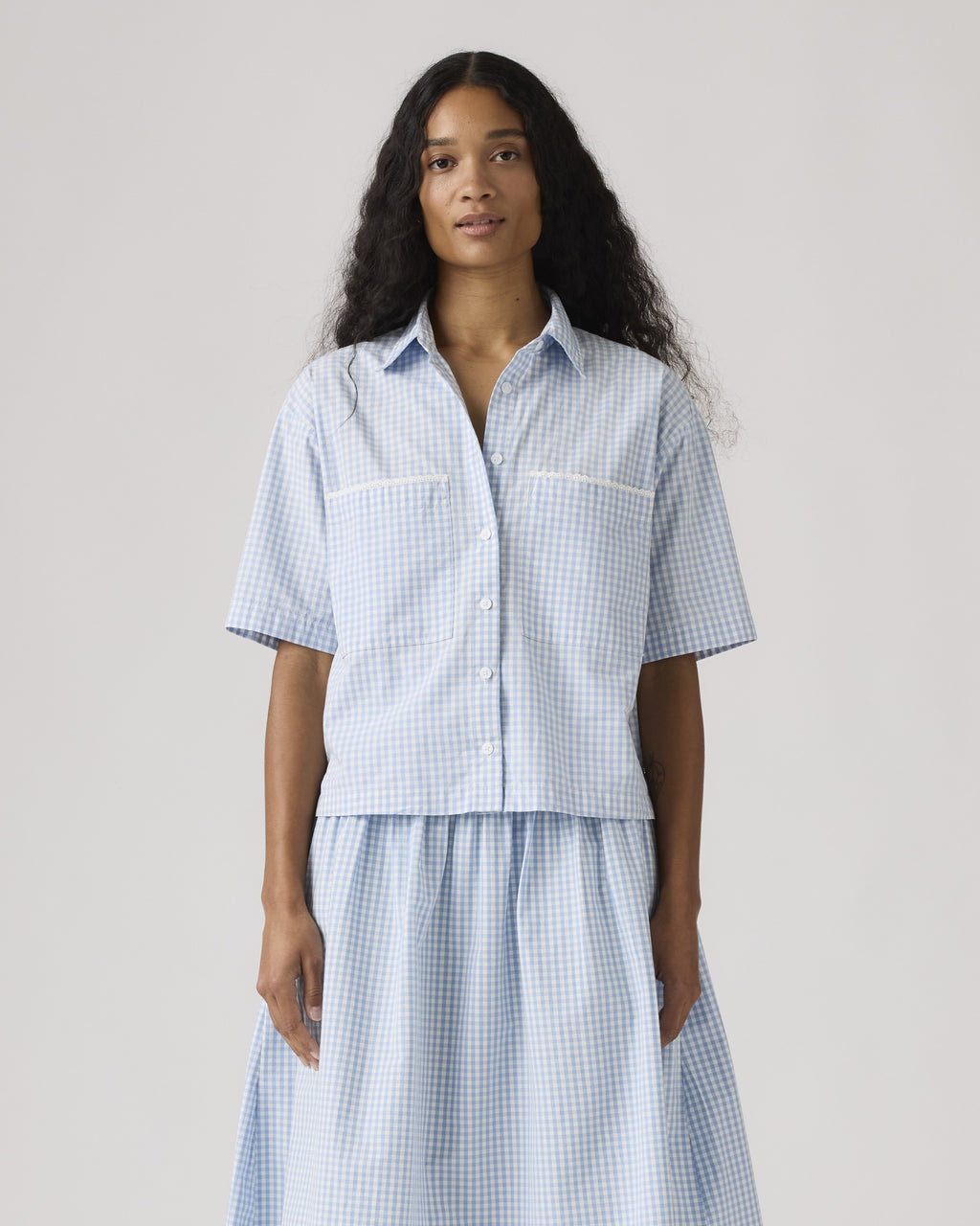 90's Denim Slip Midi Dress