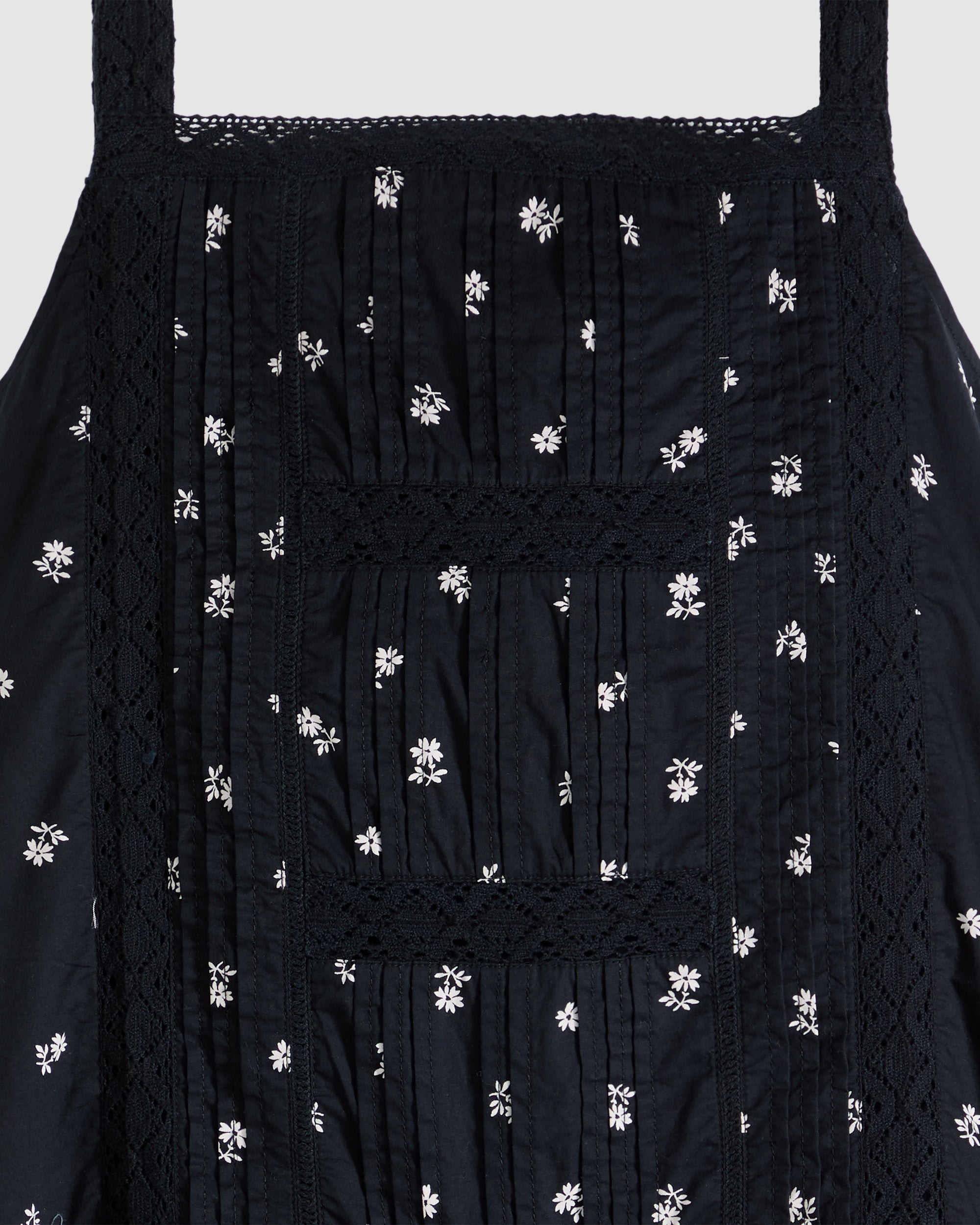 Kate Pintuck Mini Dress