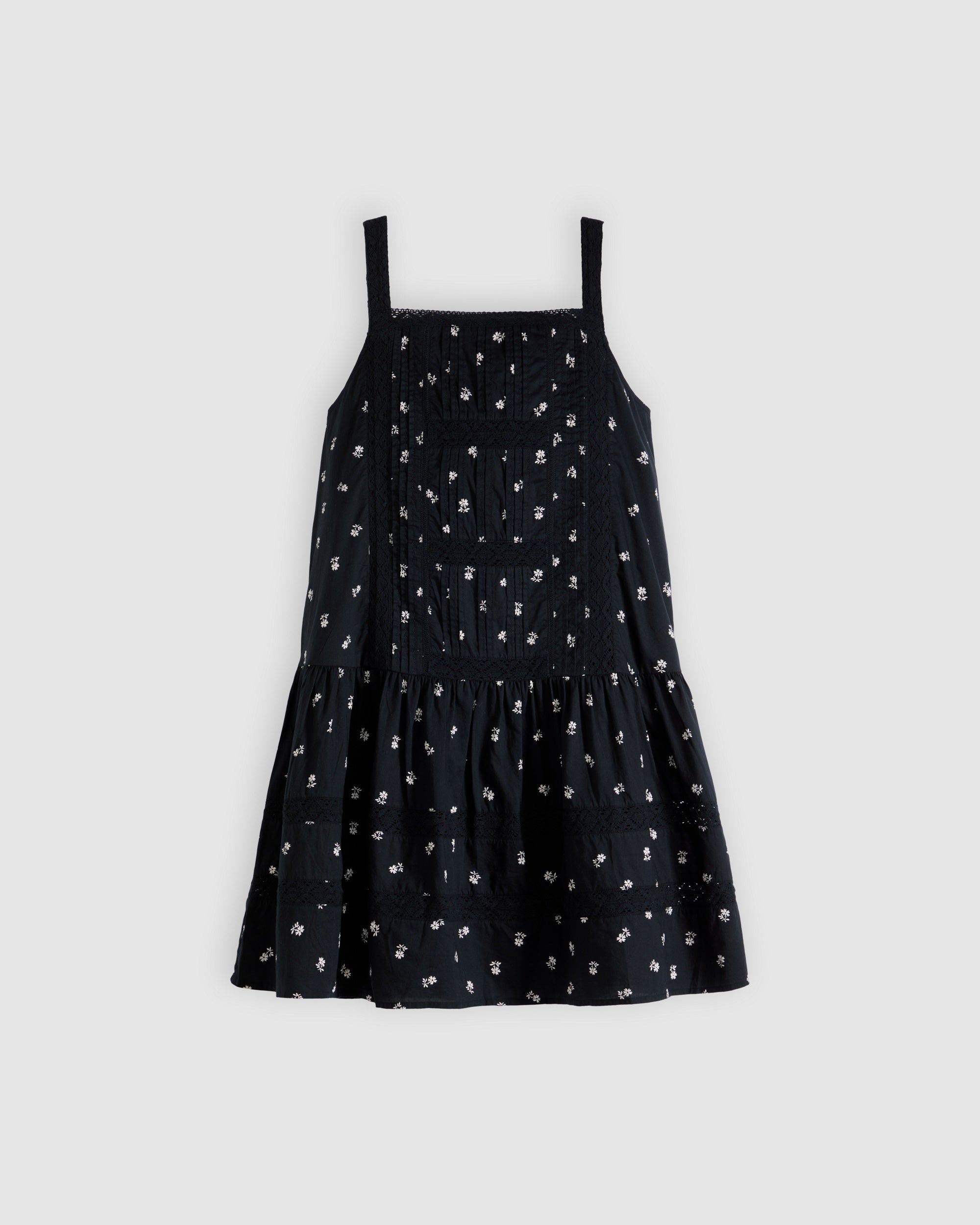 Kate Pintuck Mini Dress
