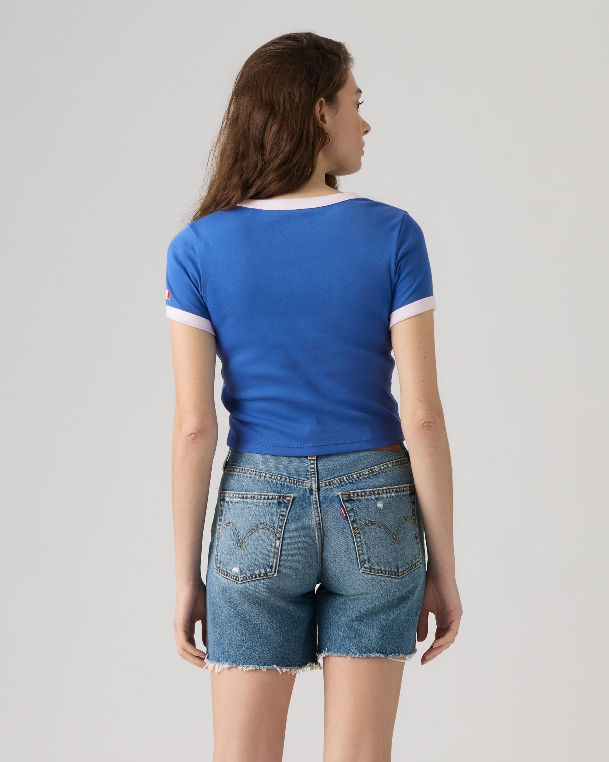 France Mini Ringer Tee