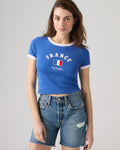 France Mini Ringer Tee