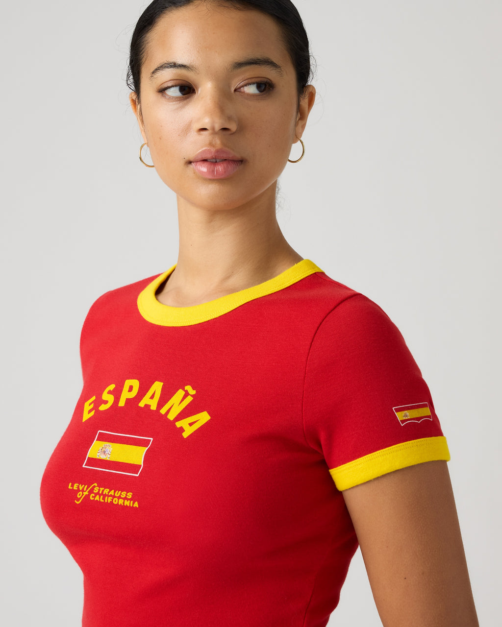Espa?a Mini Ringer Tee