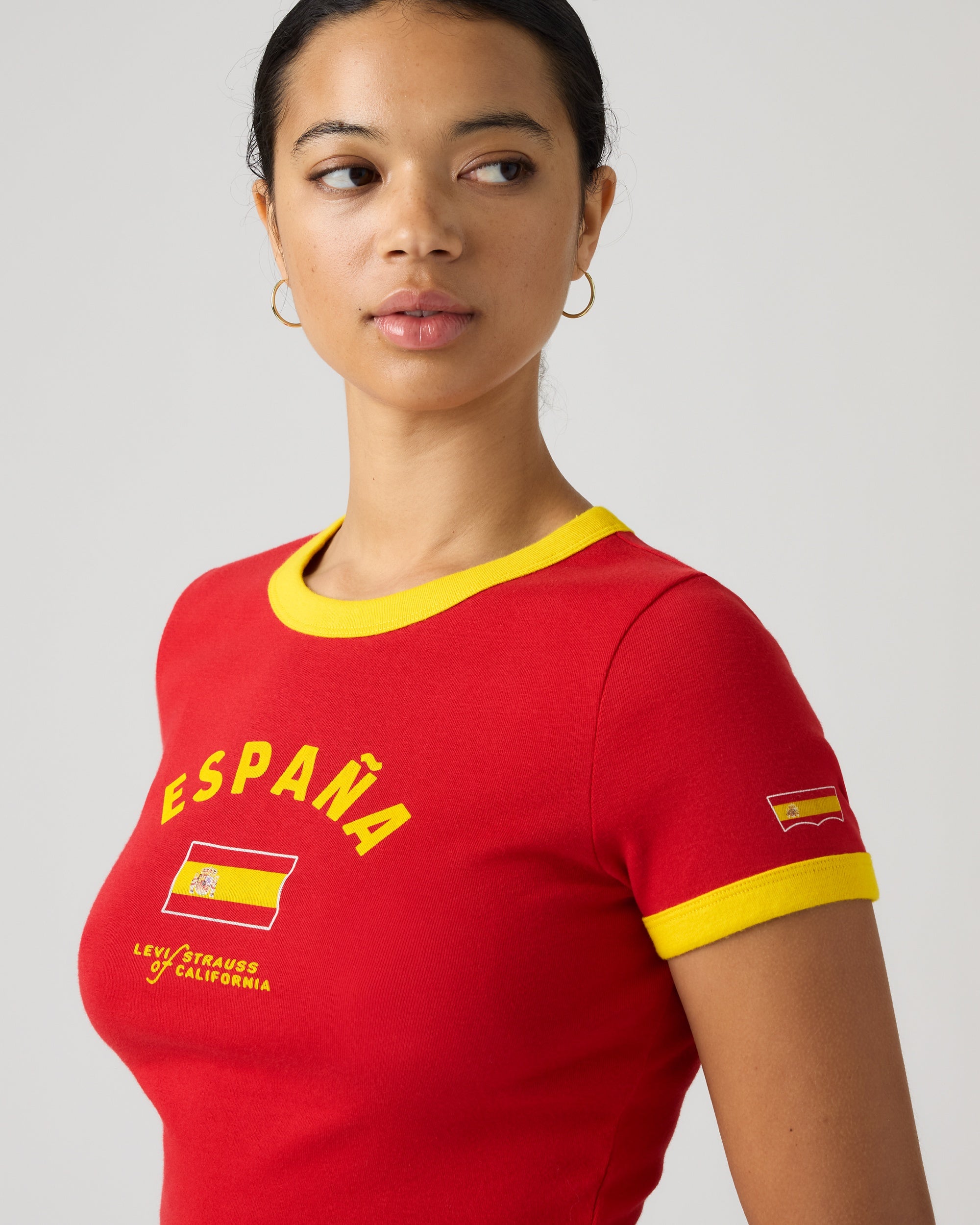 Espa?a Mini Ringer Tee