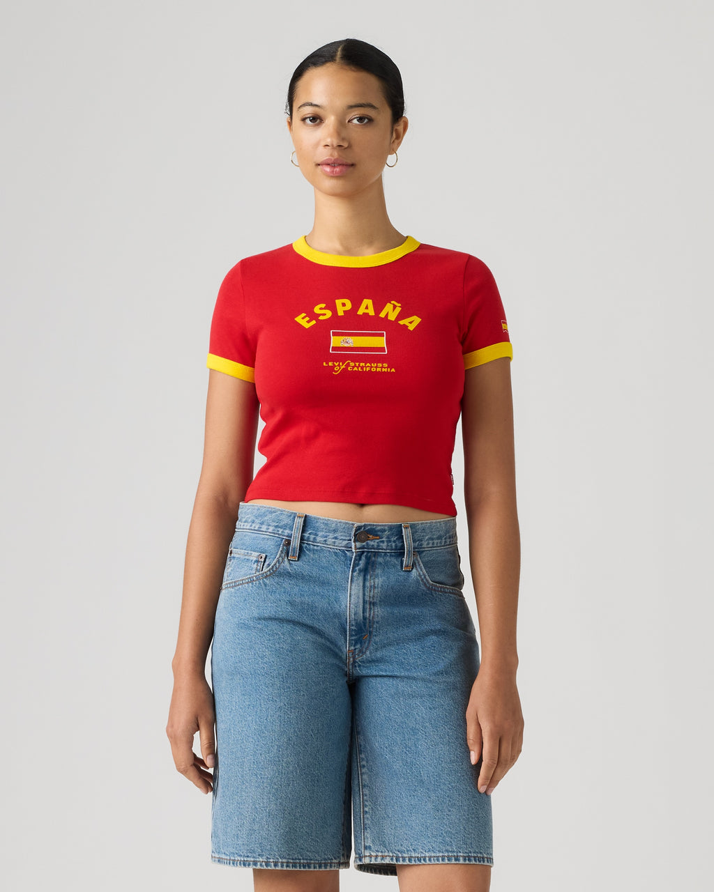 90's Denim Slip Midi Dress