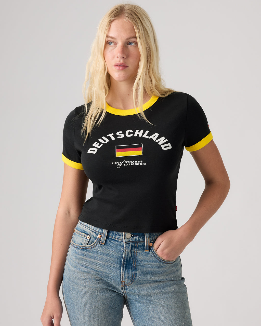 Deutschland Mini Ringer Tee