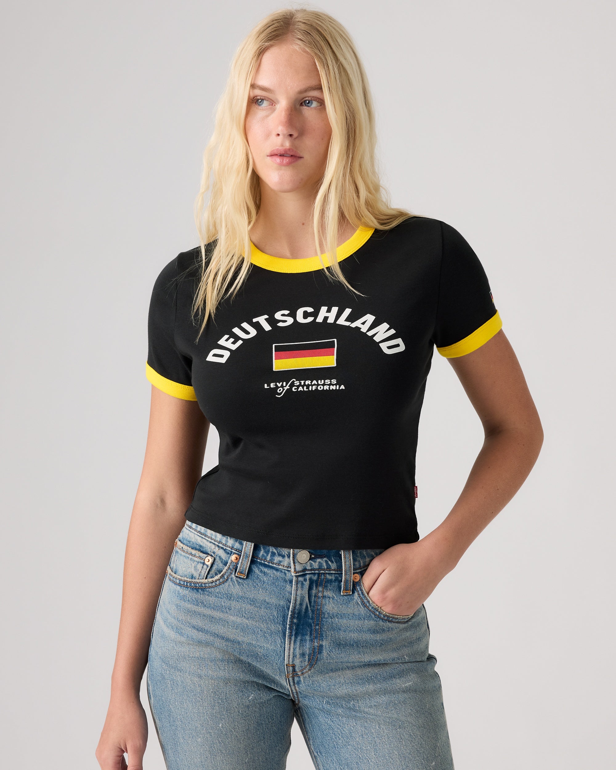 Deutschland Mini Ringer Tee