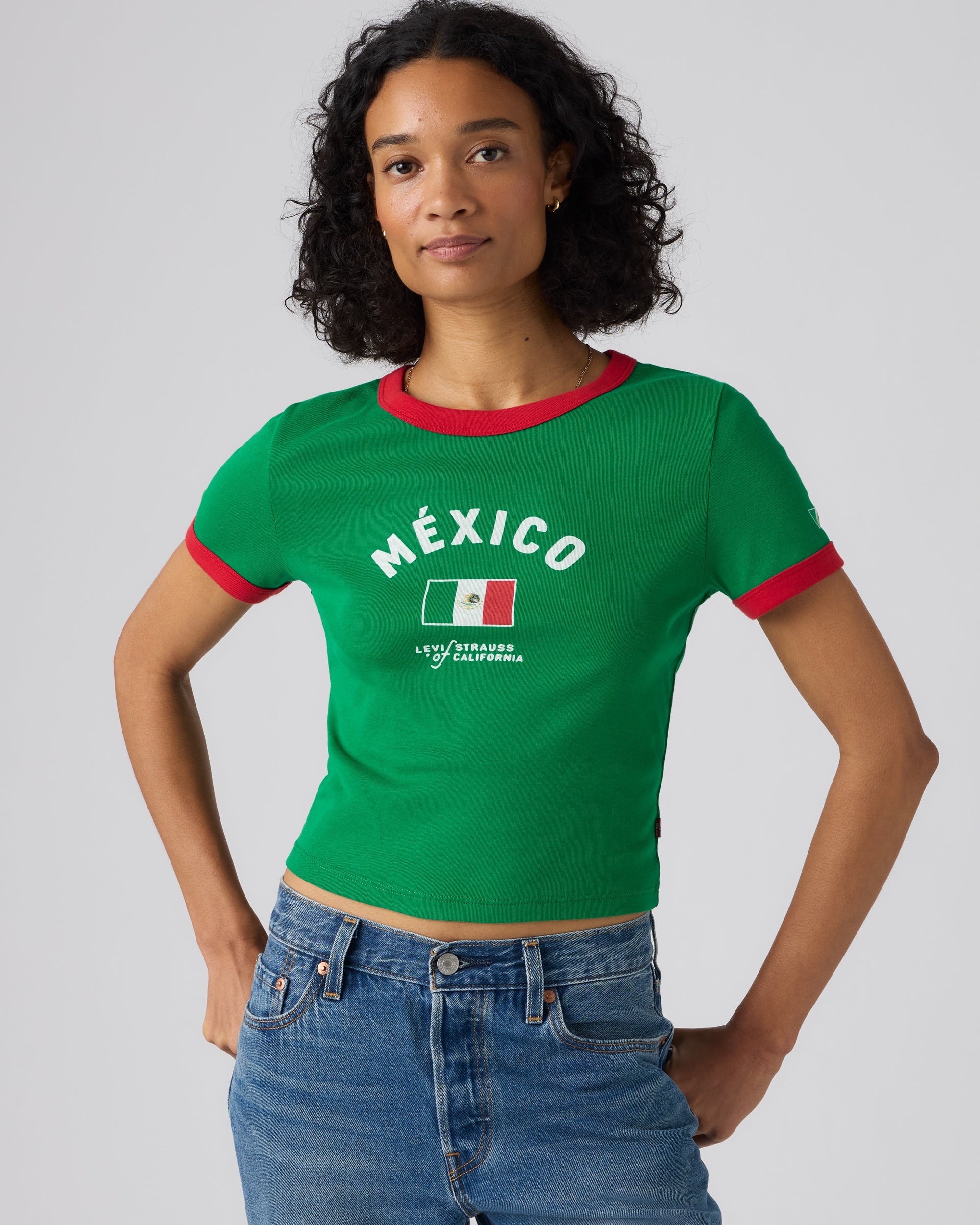 Mexico Mini Ringer Tee