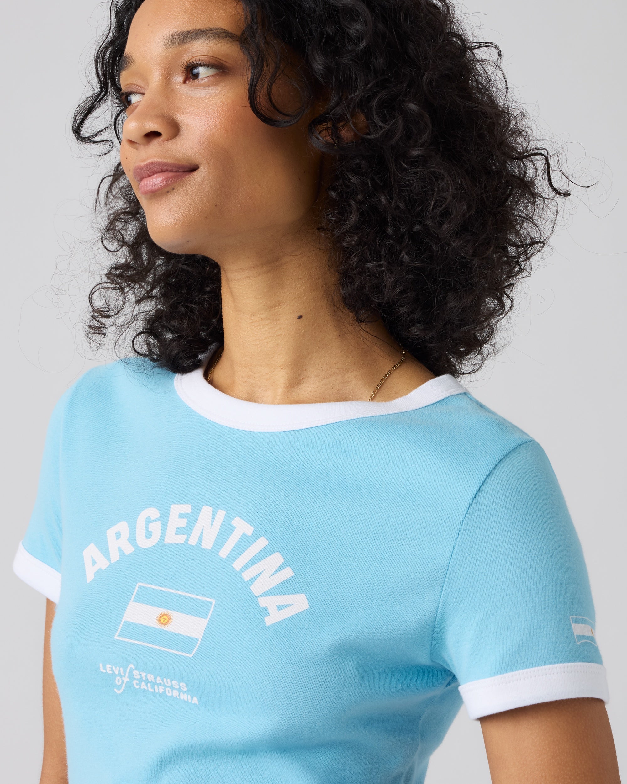 Argentina Mini Ringer Tee