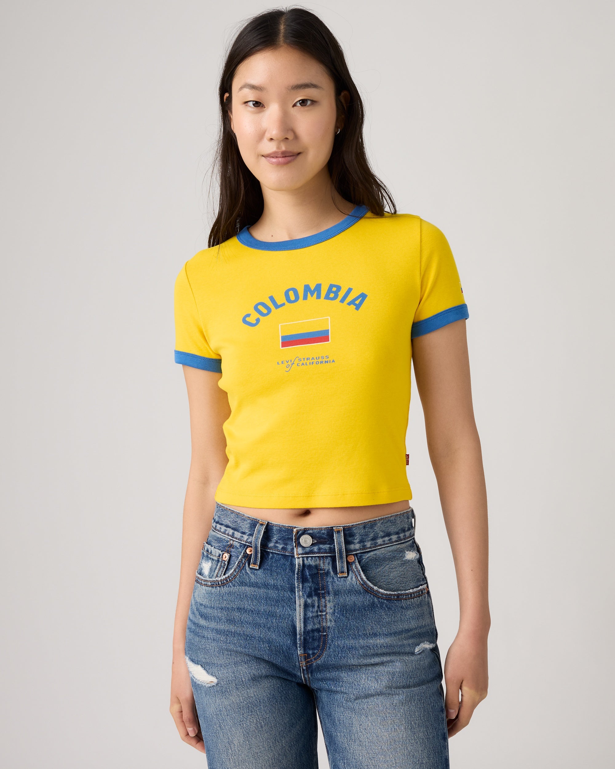 Colombia Mini Ringer Tee
