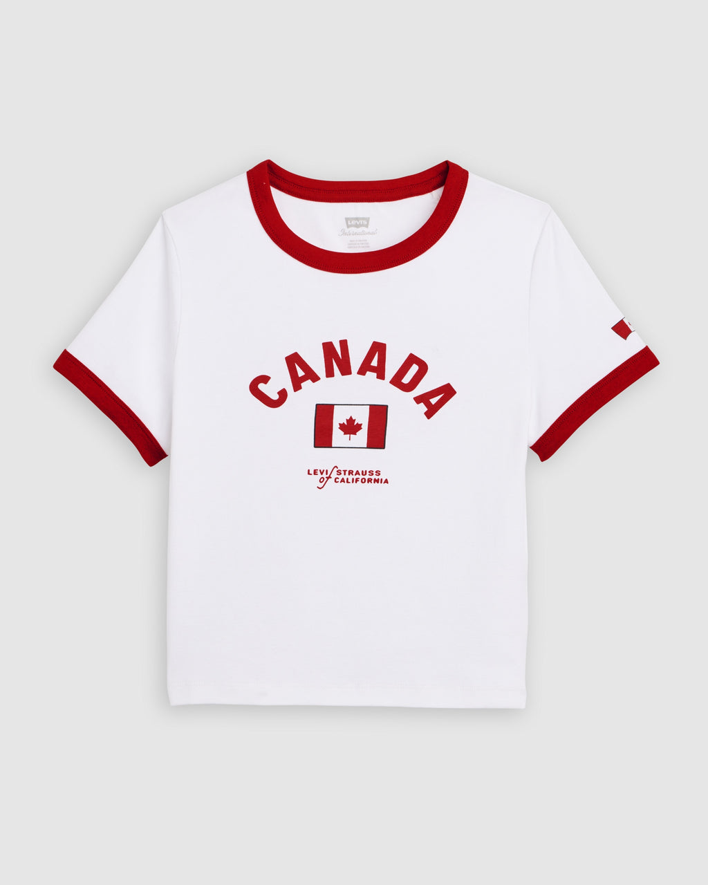 Canada Mini Ringer Tee