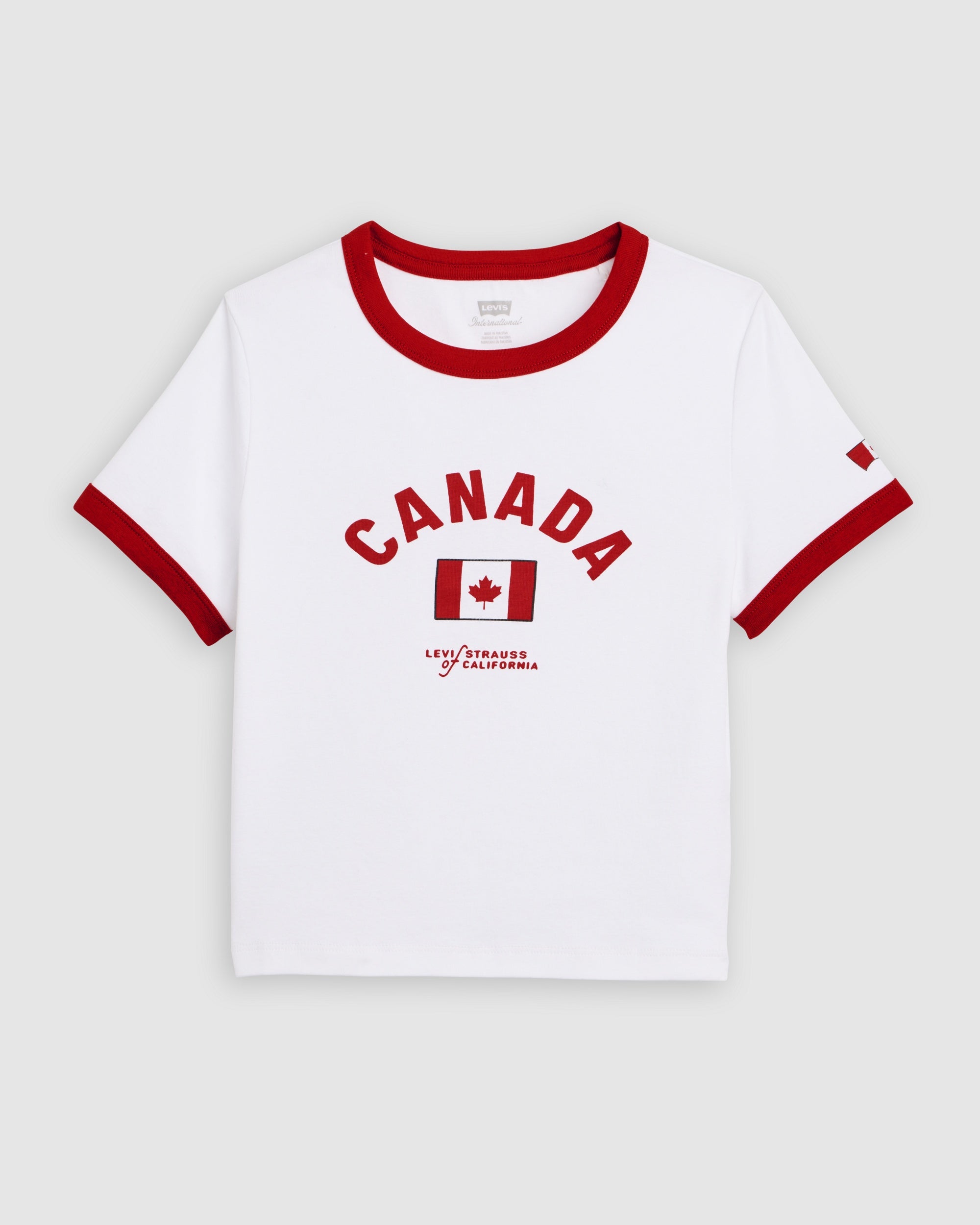 Canada Mini Ringer Tee