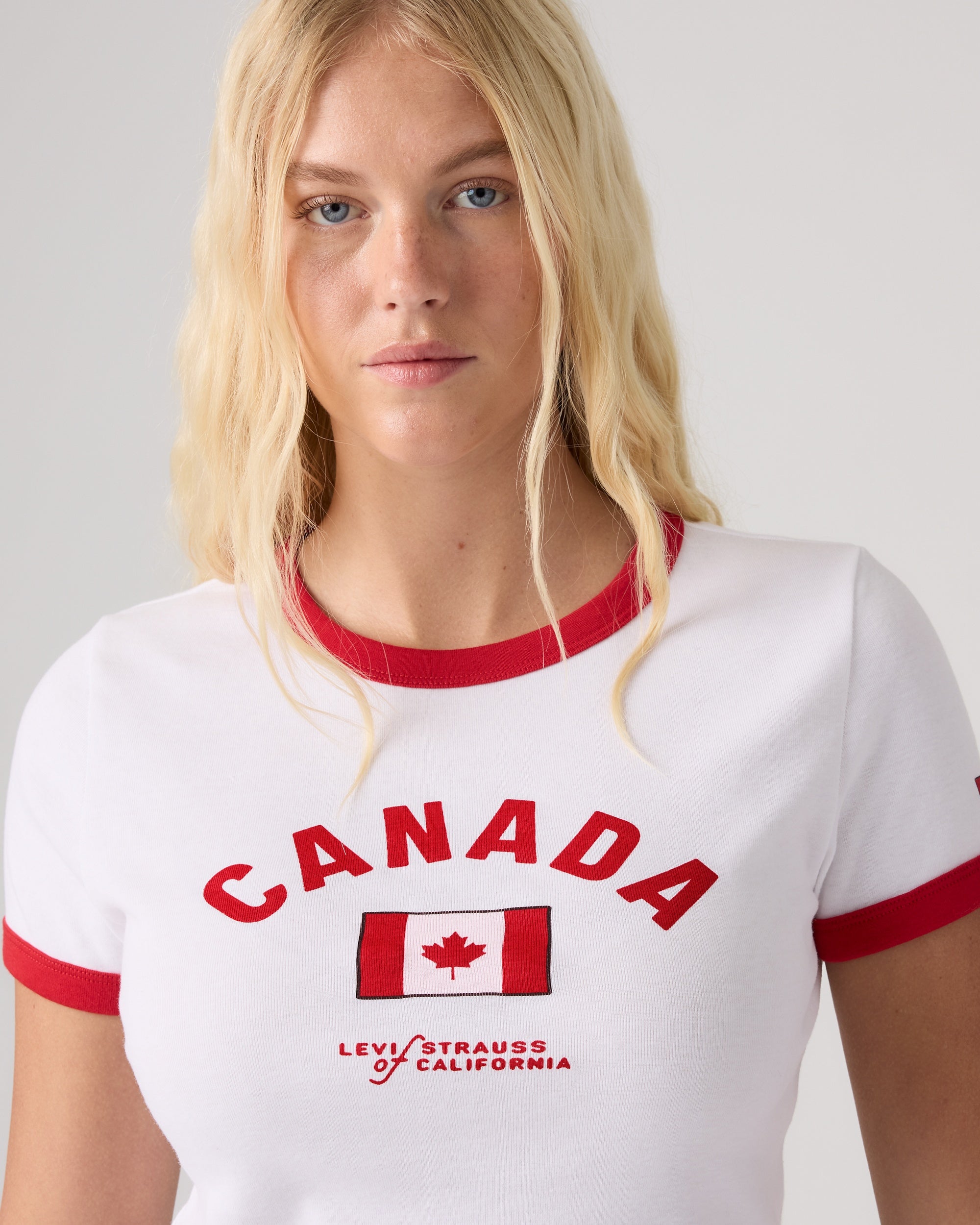 Canada Mini Ringer Tee