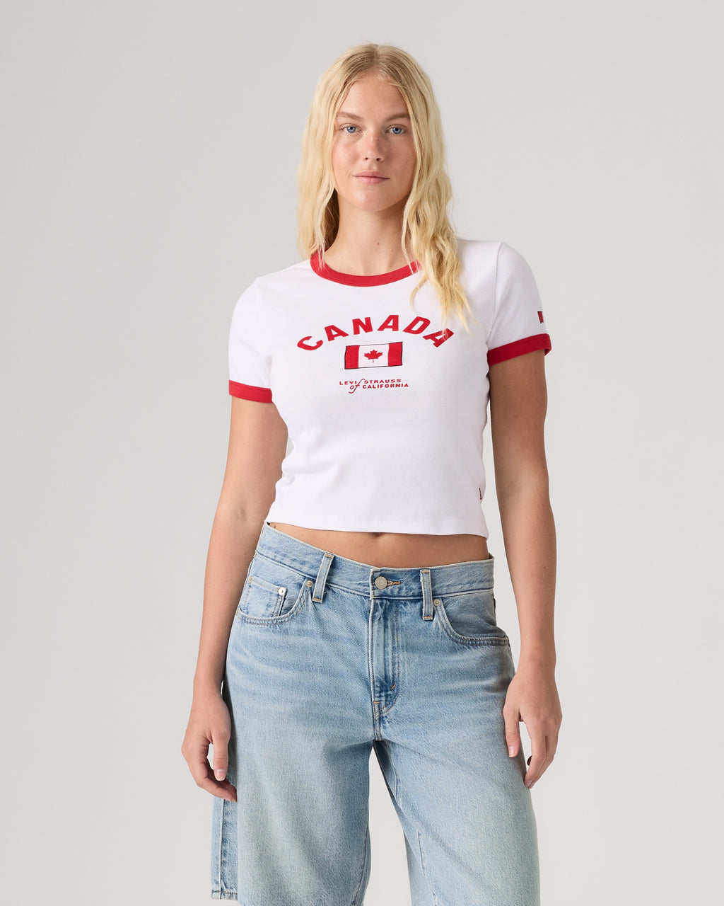 Canada Mini Ringer Tee