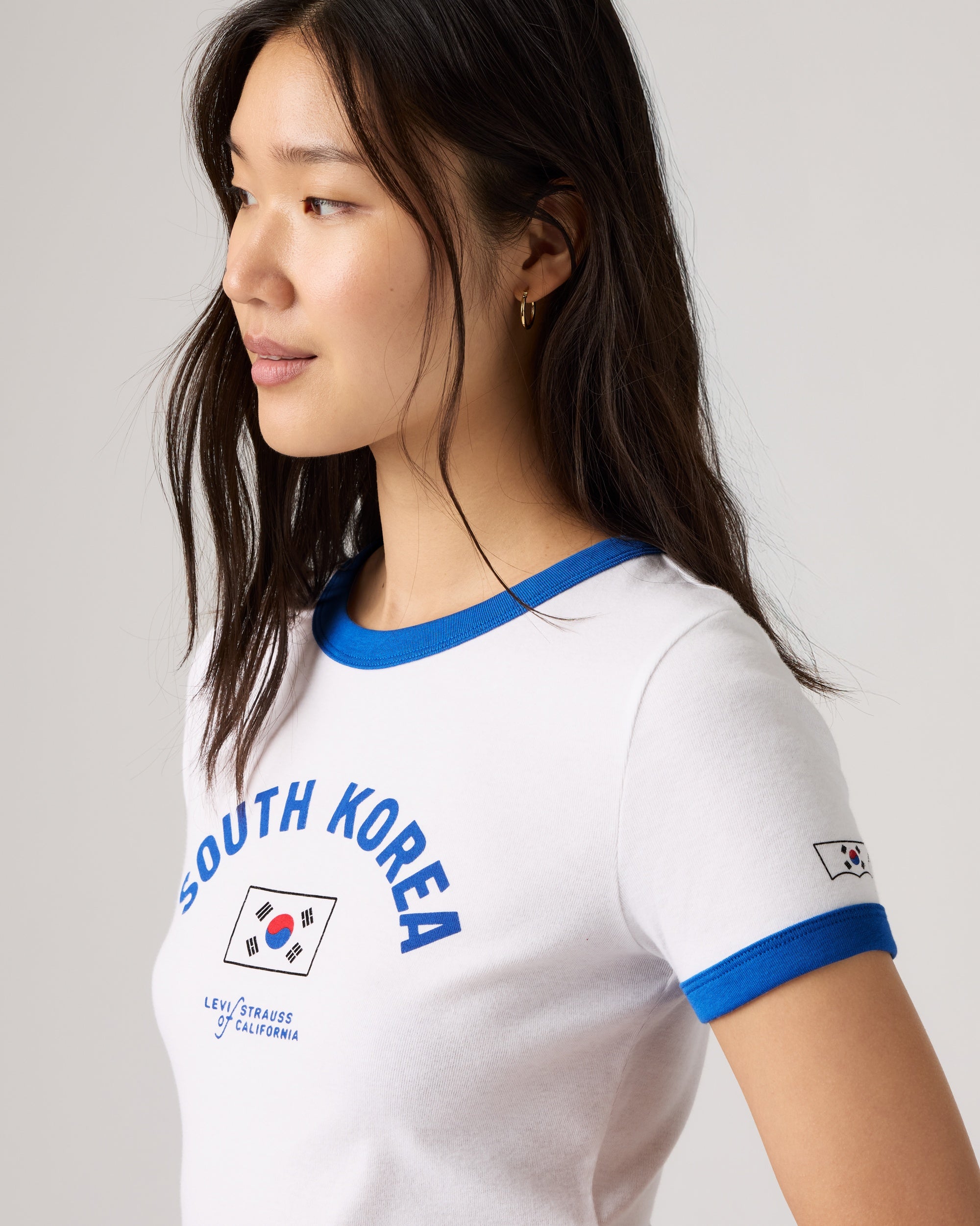 South Korea Ringer Tee