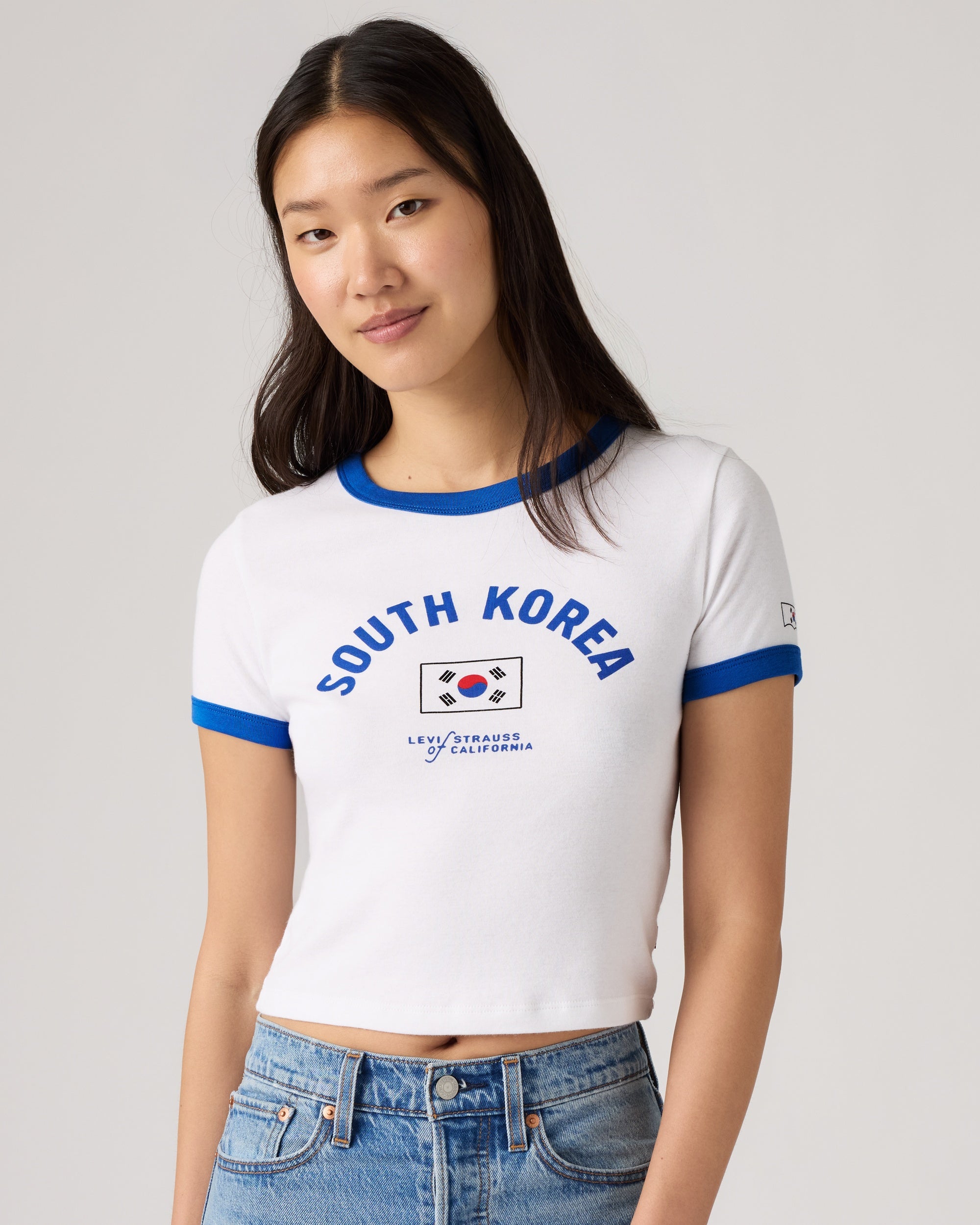 South Korea Ringer Tee