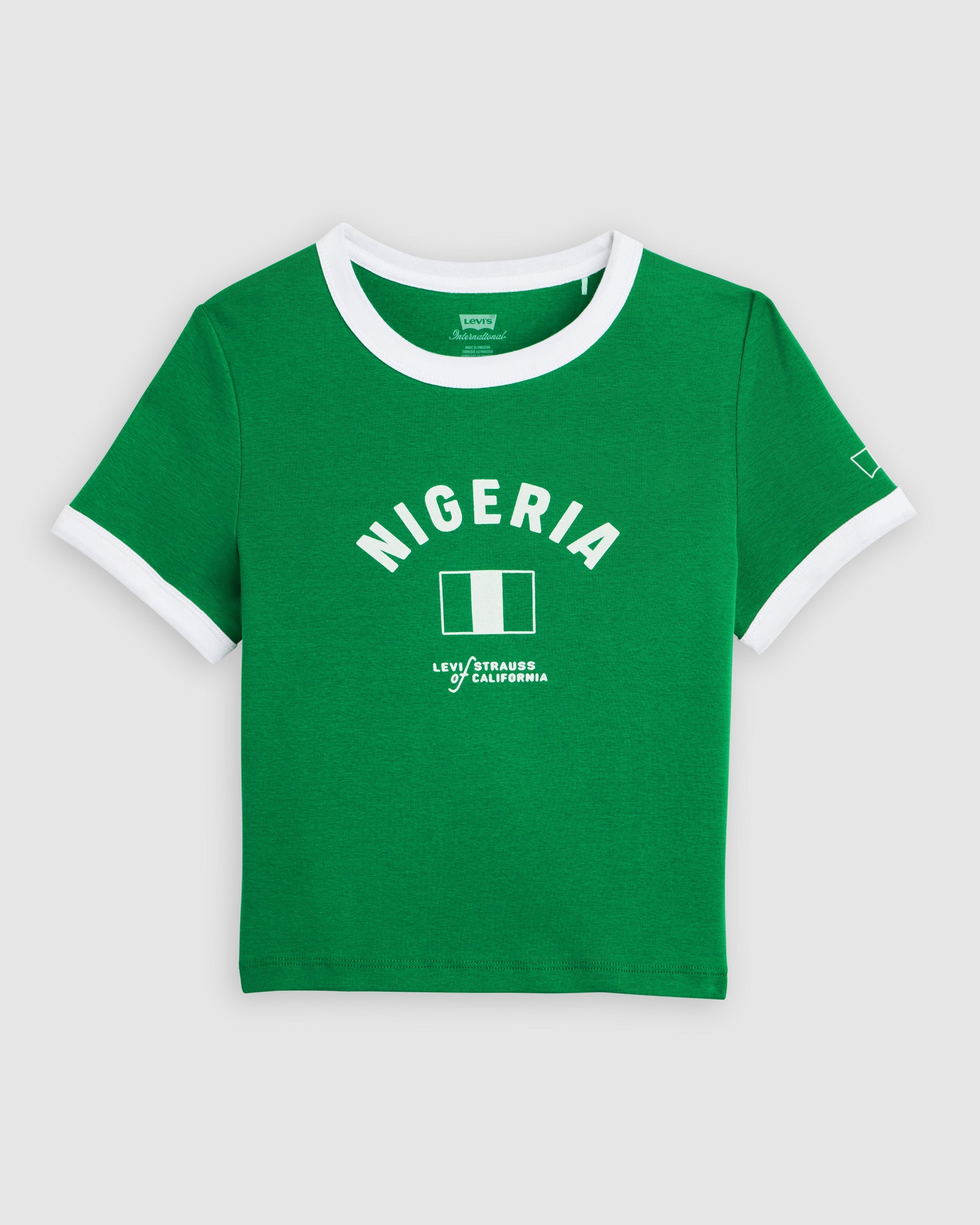 Nigeria Mini Ringer Tee