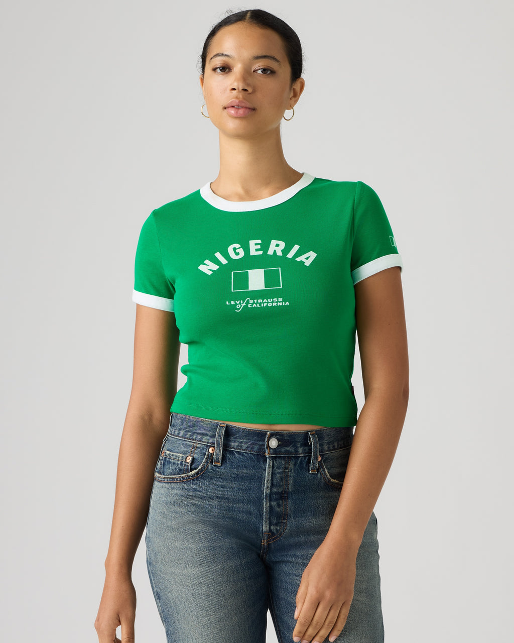 Nigeria Mini Ringer Tee