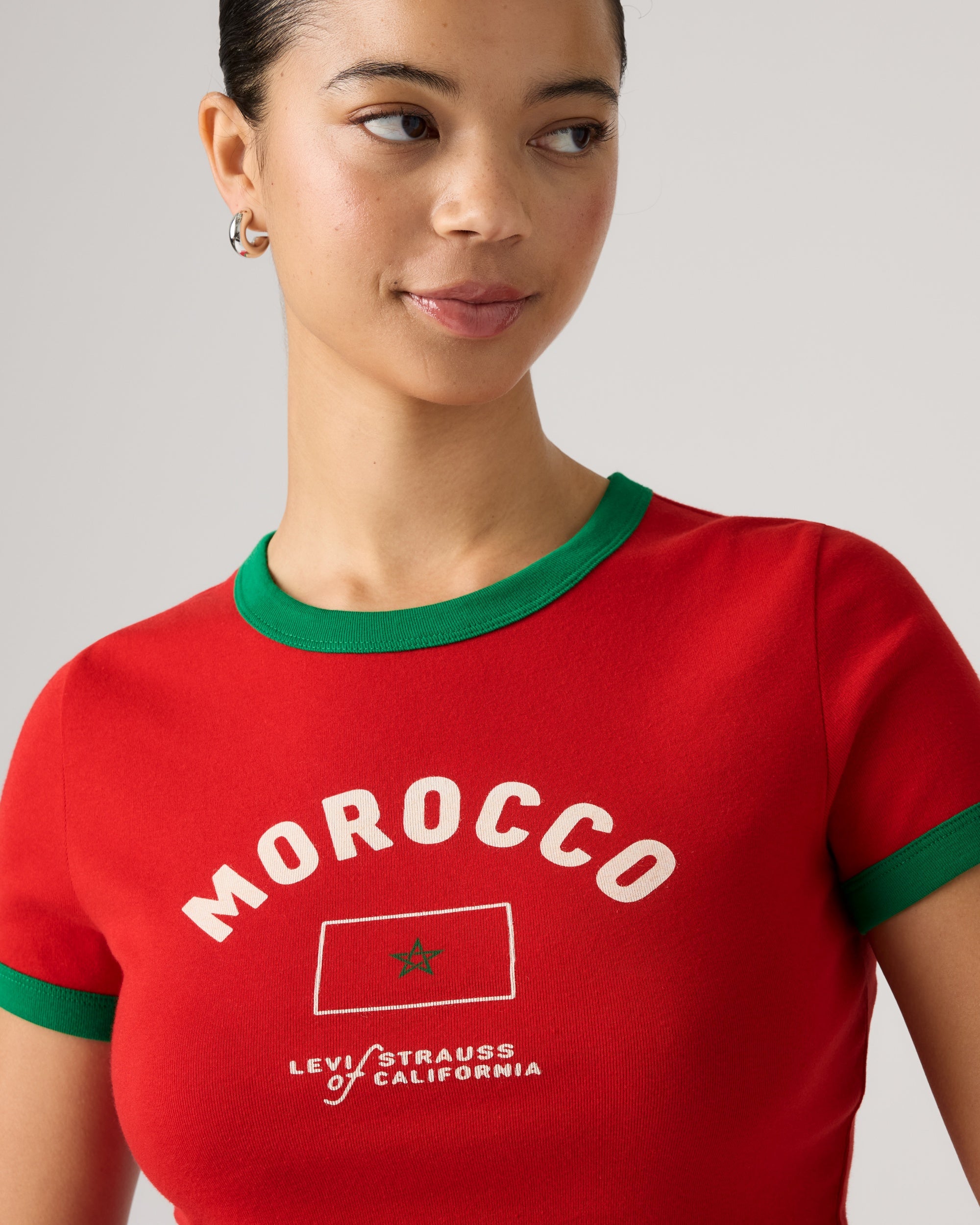 Morocco Mini Ringer Tee