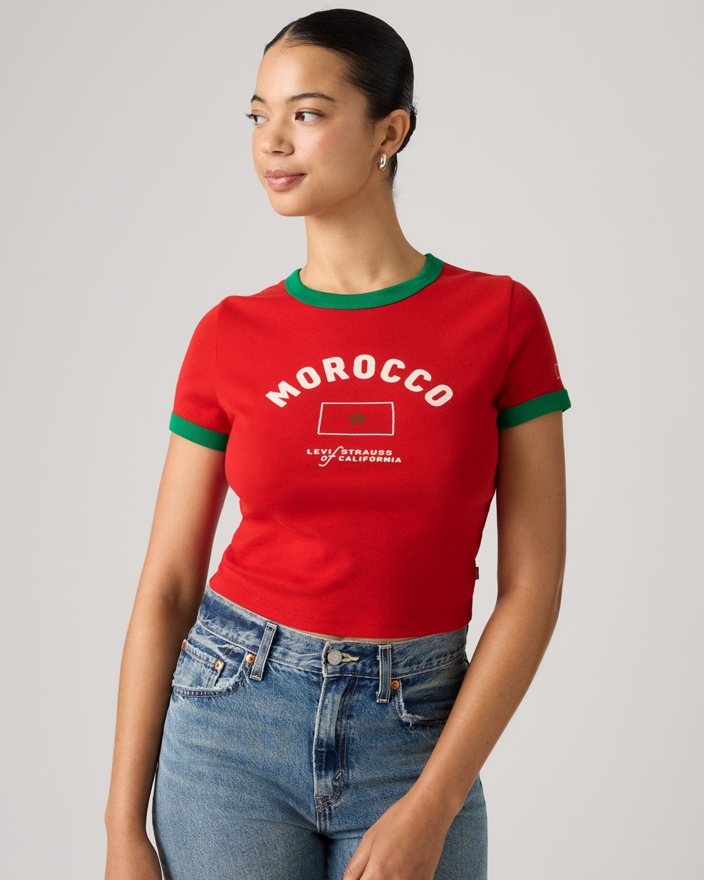 Morocco Mini Ringer Tee