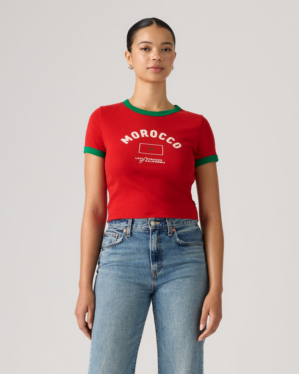Morocco Mini Ringer Tee