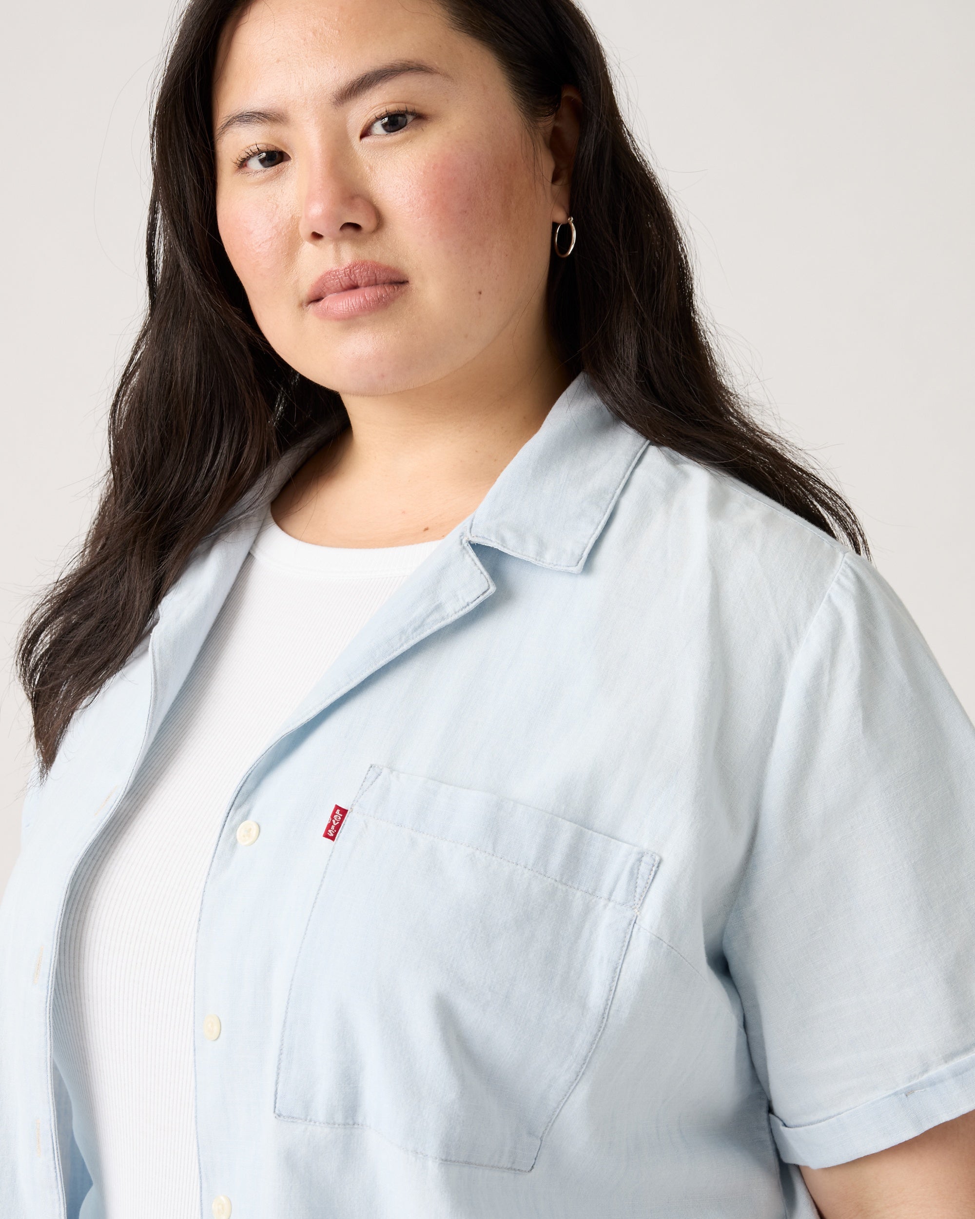 Bennie Camp Shirt (plus Size)