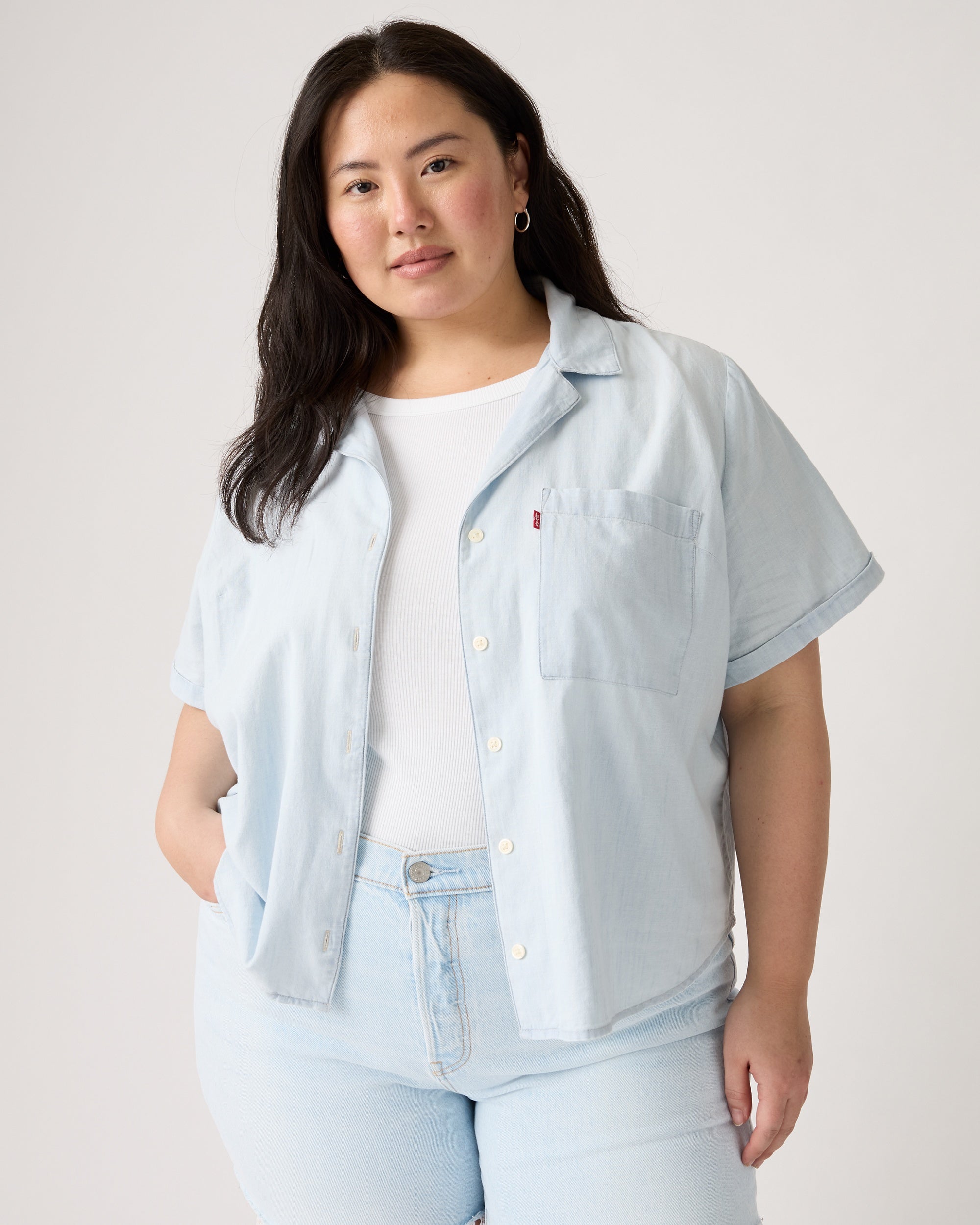 Bennie Camp Shirt (plus Size)