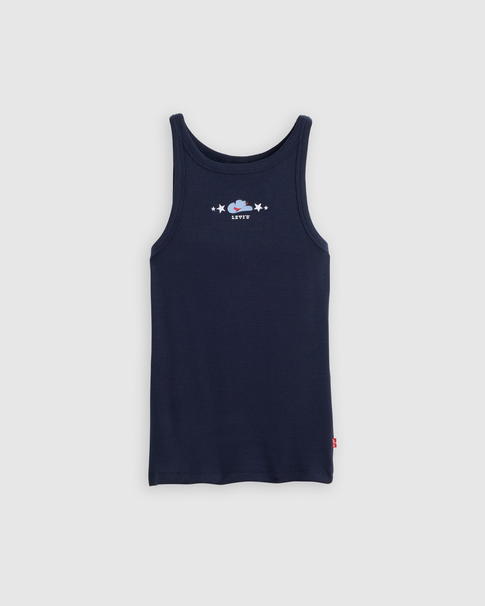 Graphic Logo Hayes Racer Tank Top