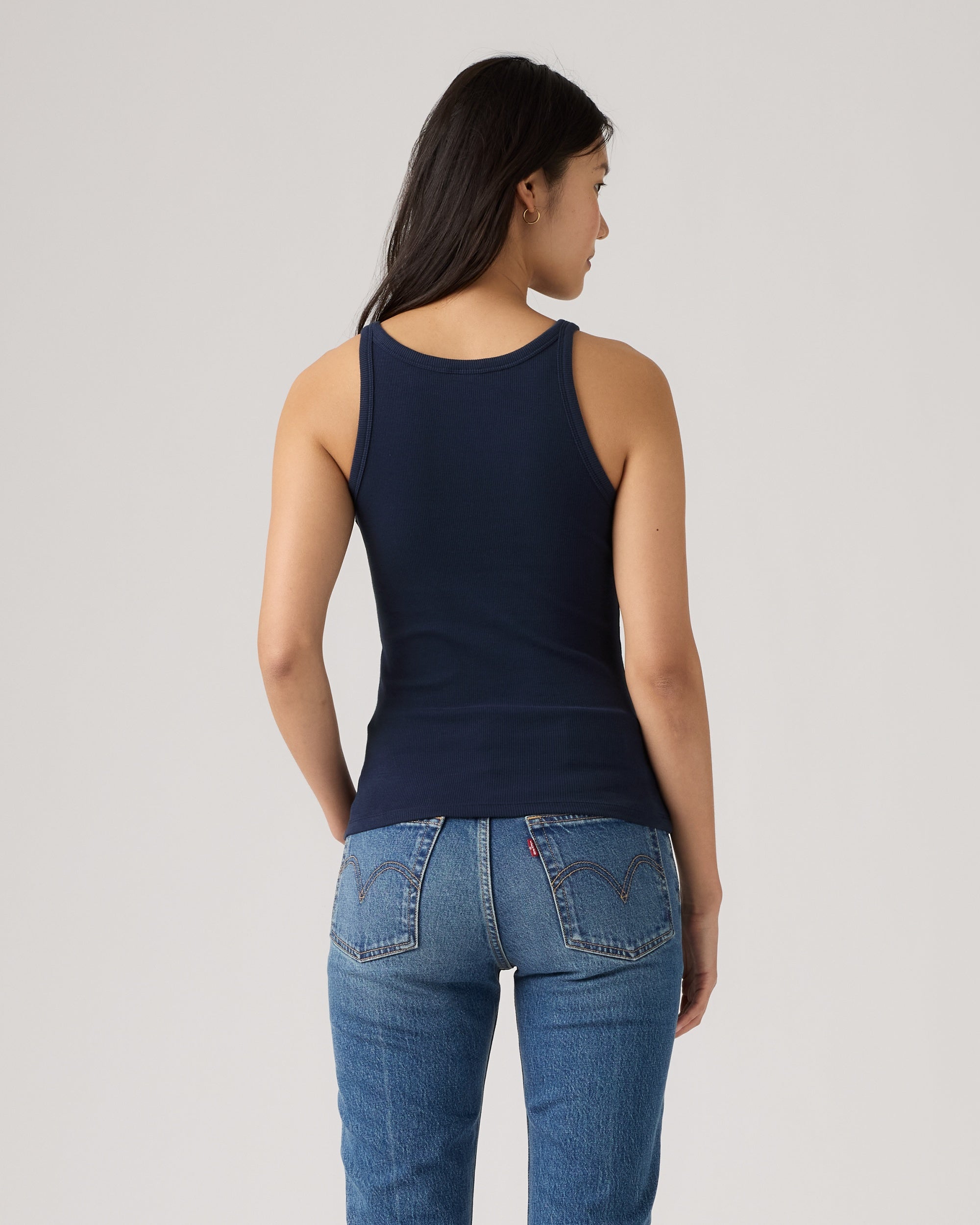 Graphic Logo Hayes Racer Tank Top