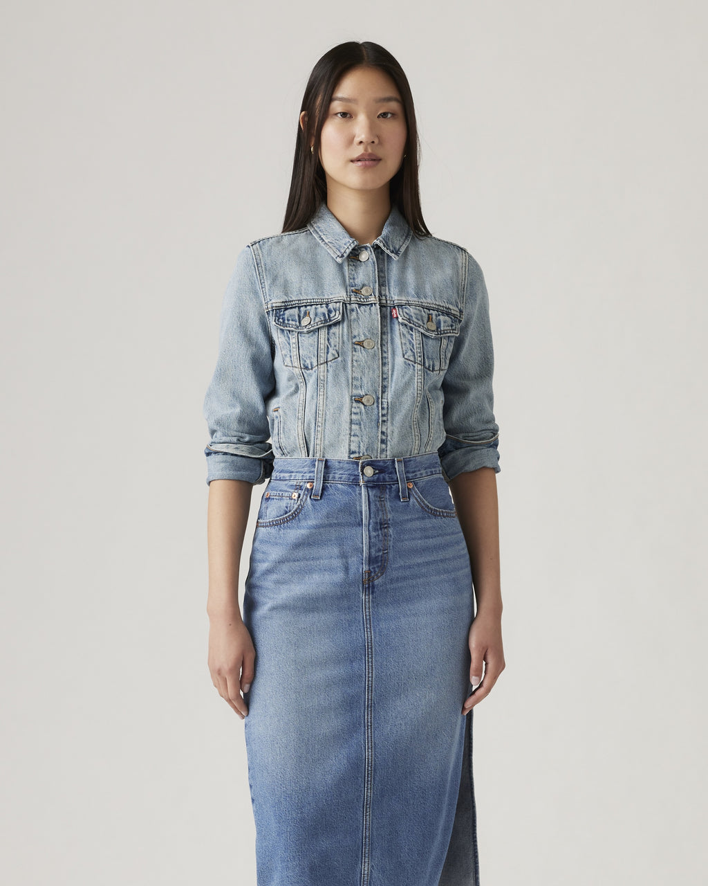 90s Shrunken Collarless Vest