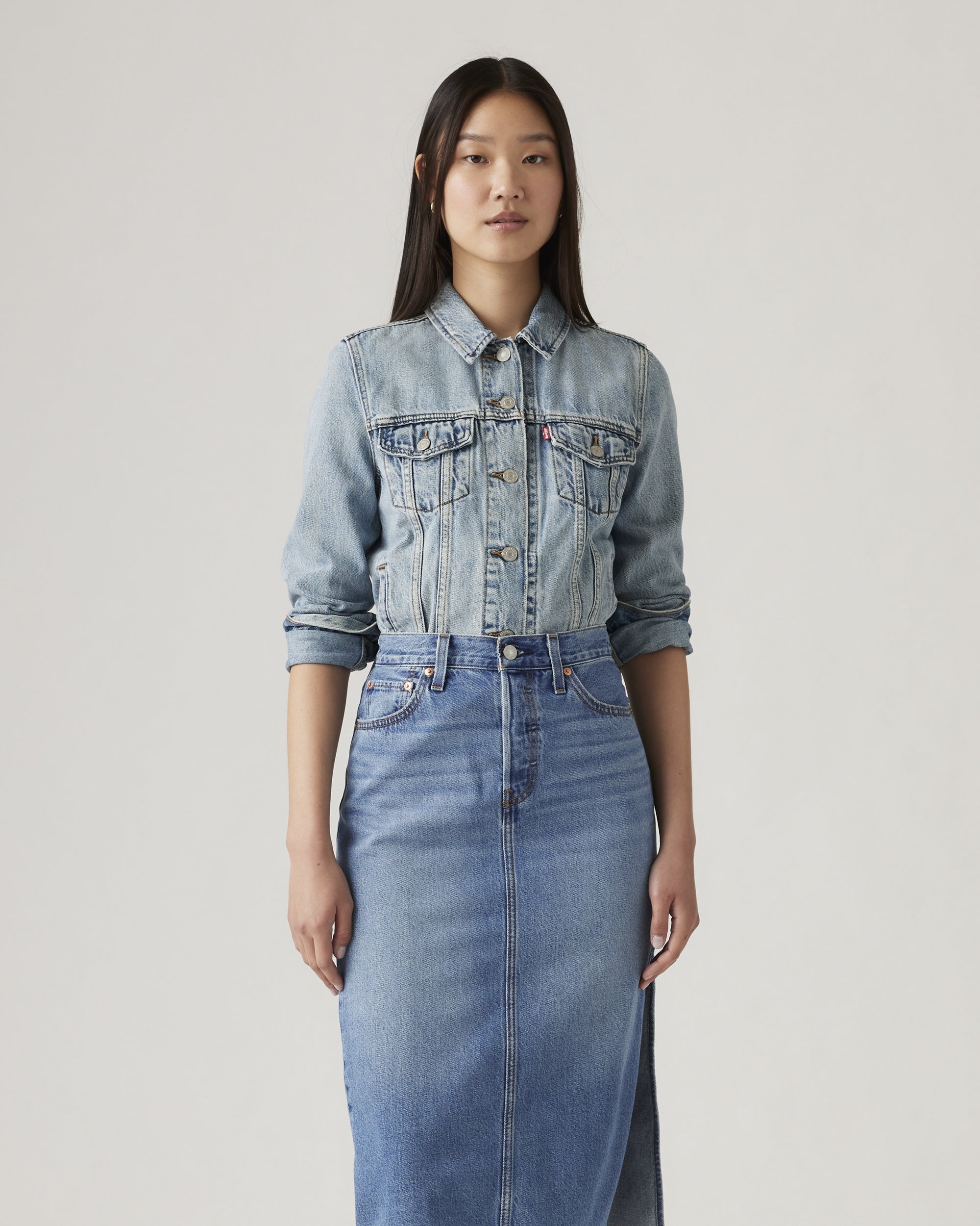 90s Shrunken Collarless Vest