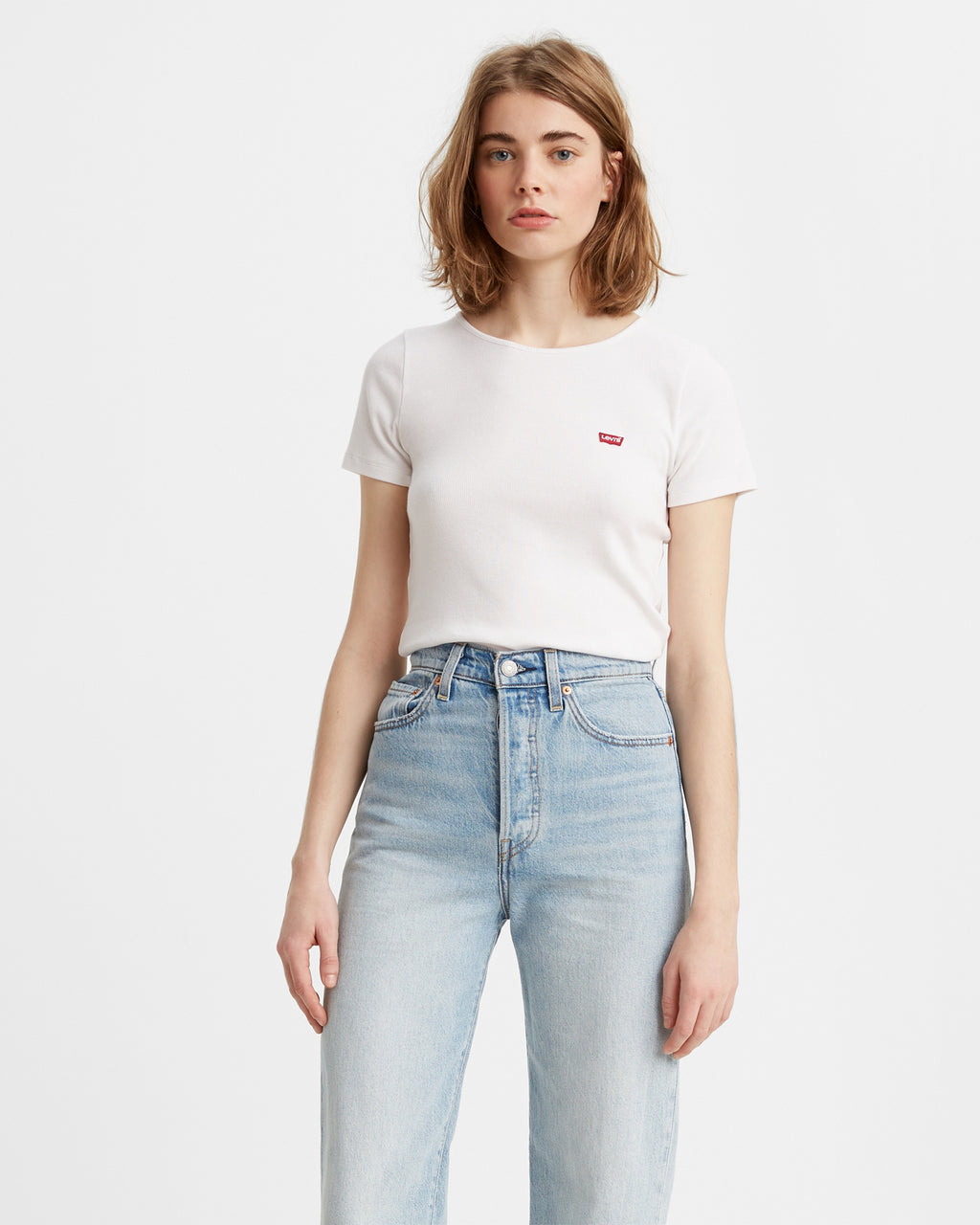 Essential Square Neck Long-sleeve Tee