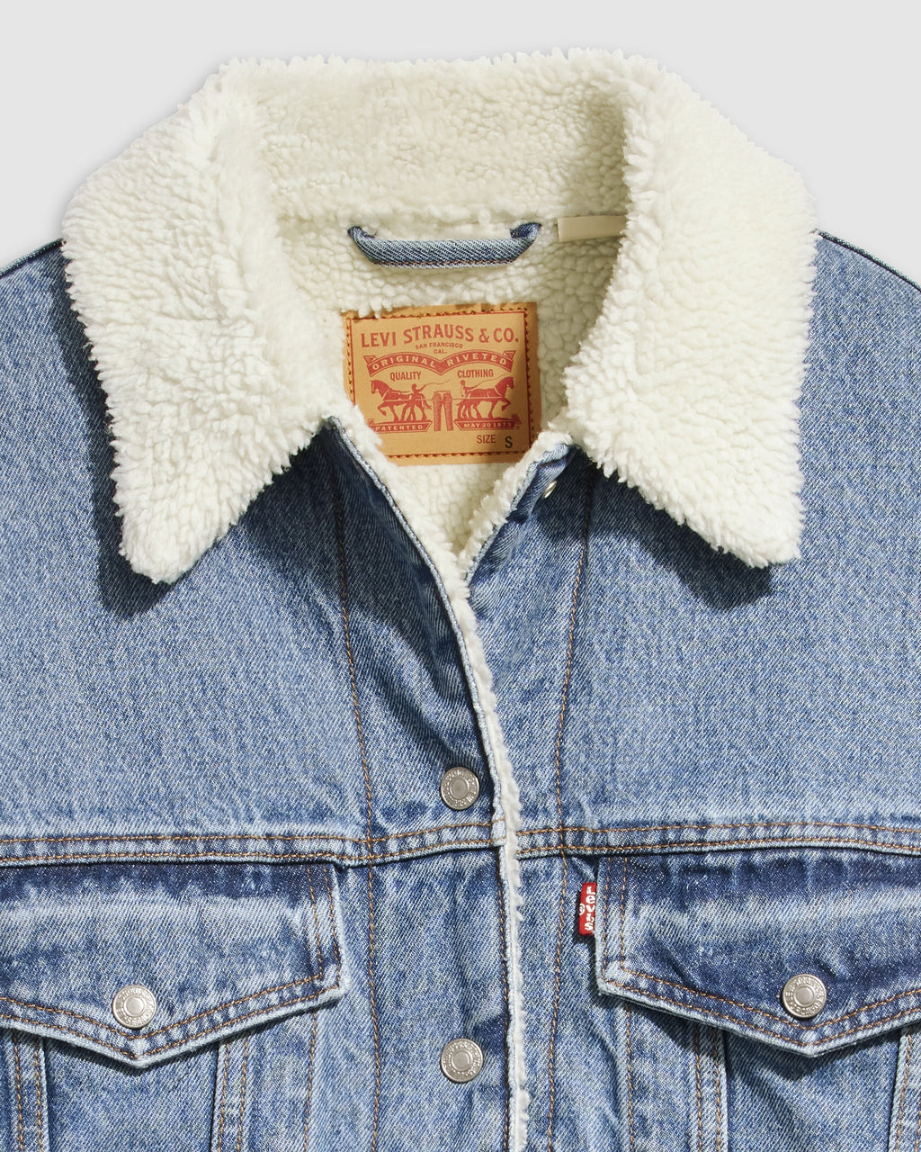 90s Sherpa Trucker Jacket