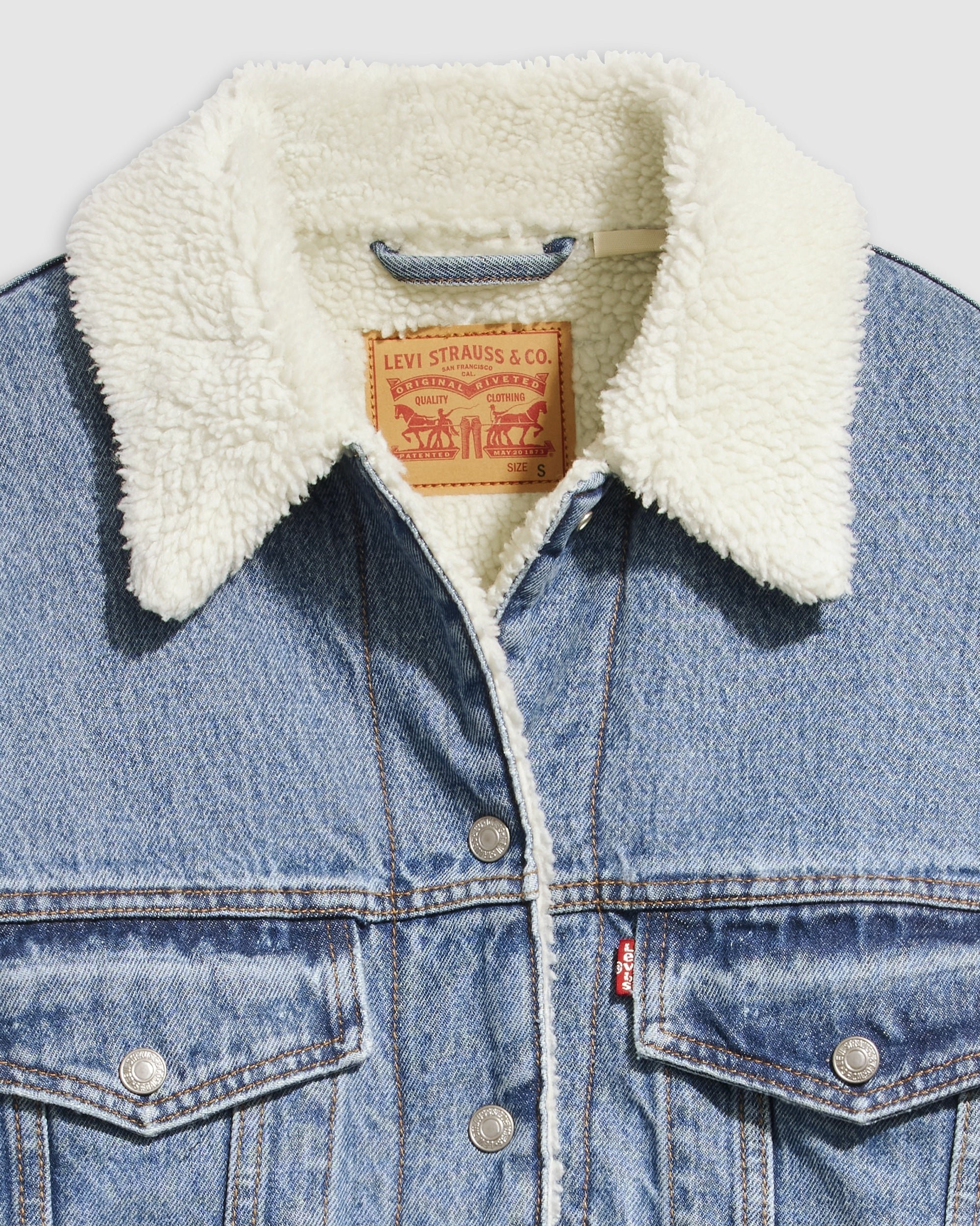 90s Sherpa Trucker Jacket