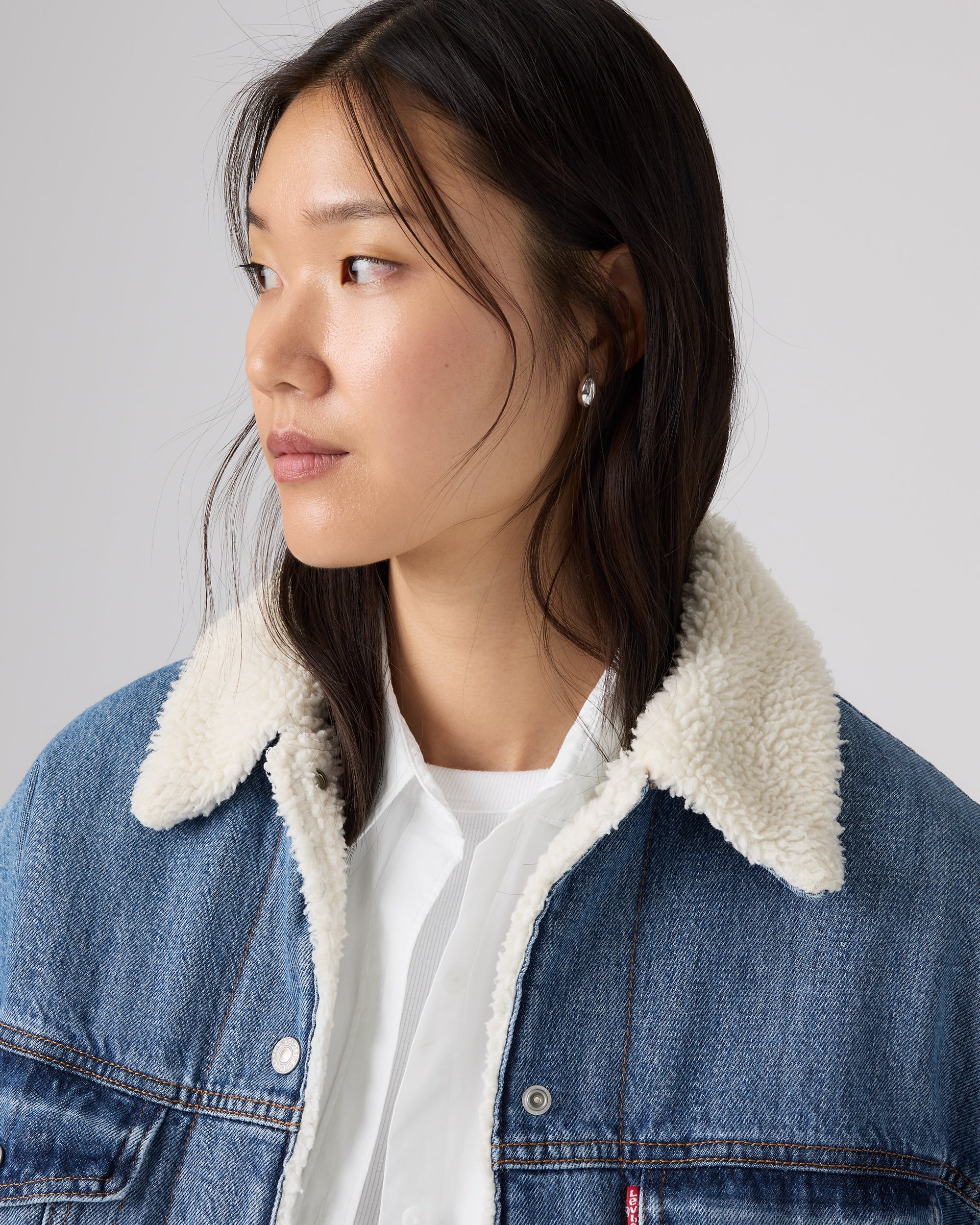 90s Sherpa Trucker Jacket