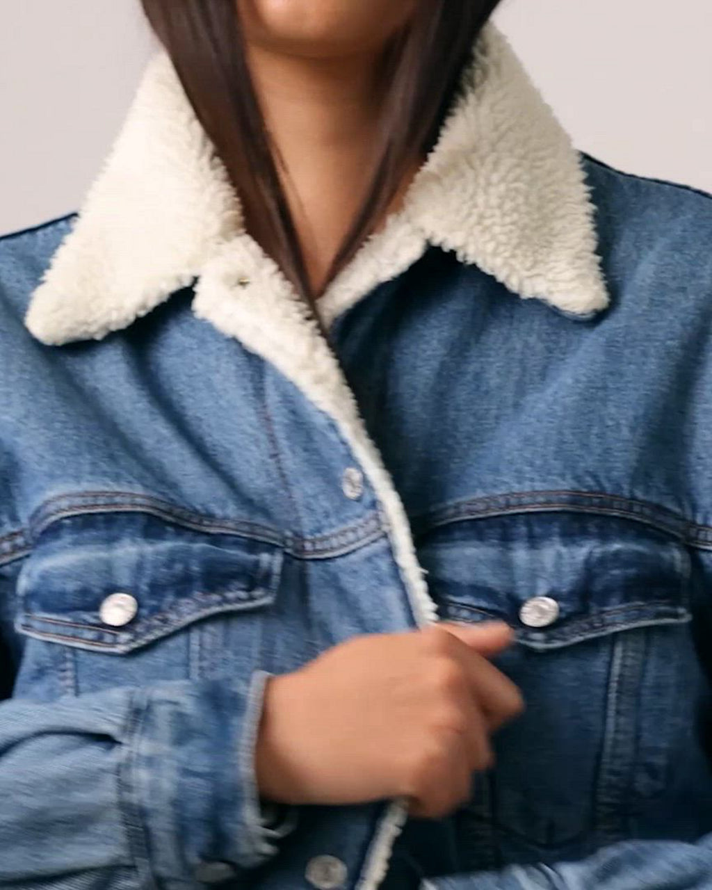 90s Sherpa Trucker Jacket