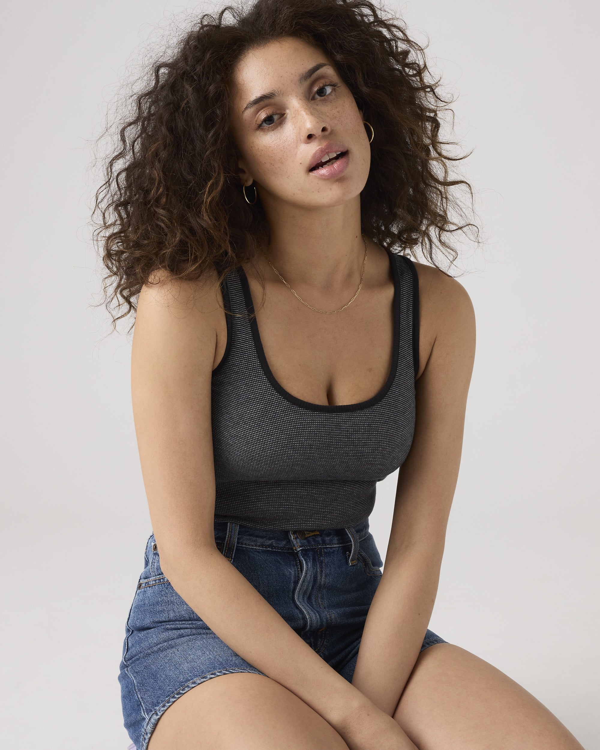 Essential Rib Tank Top